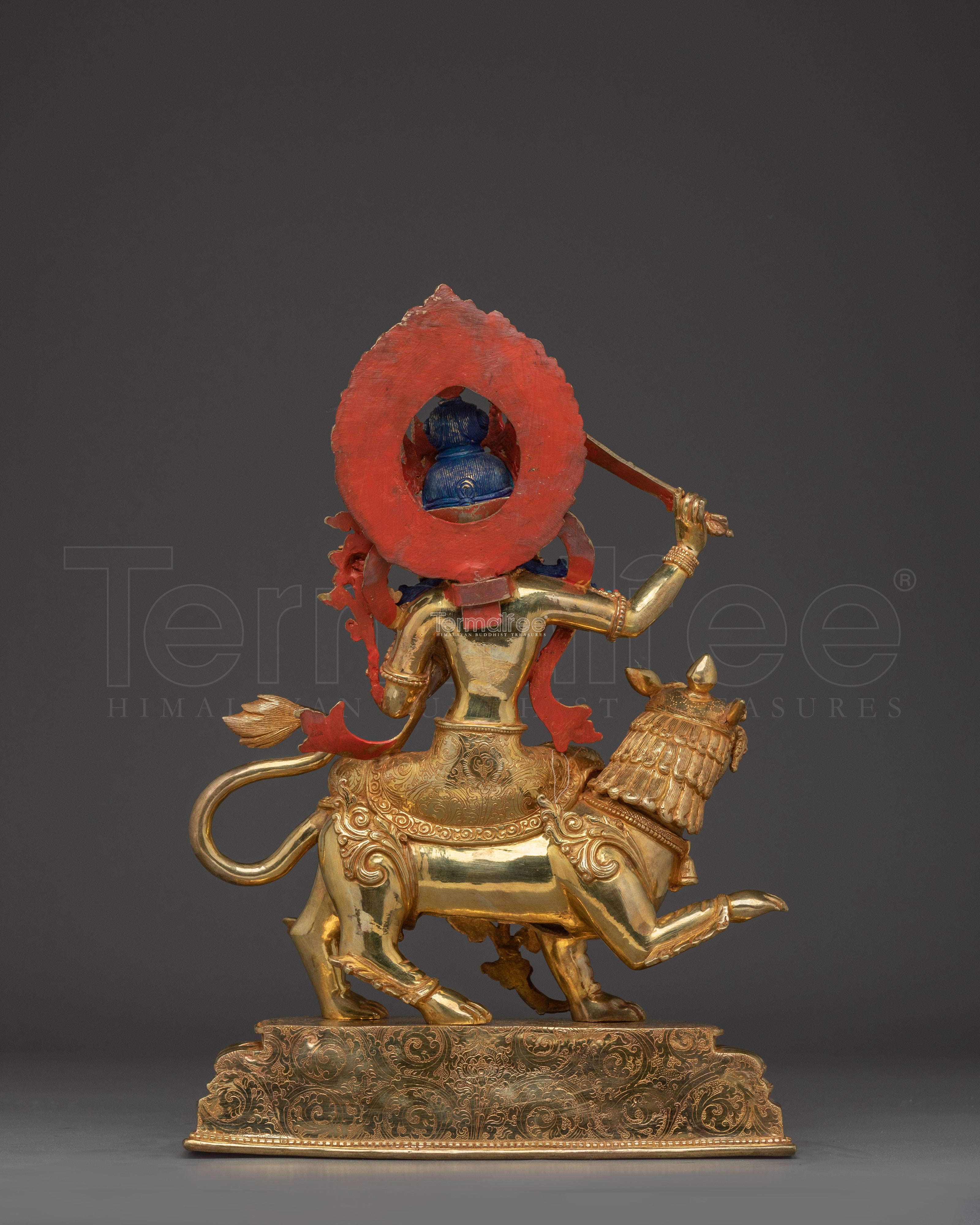 Wisdom Icon Manjushri Artwork | Divine Bodhisattva Manjughosa
