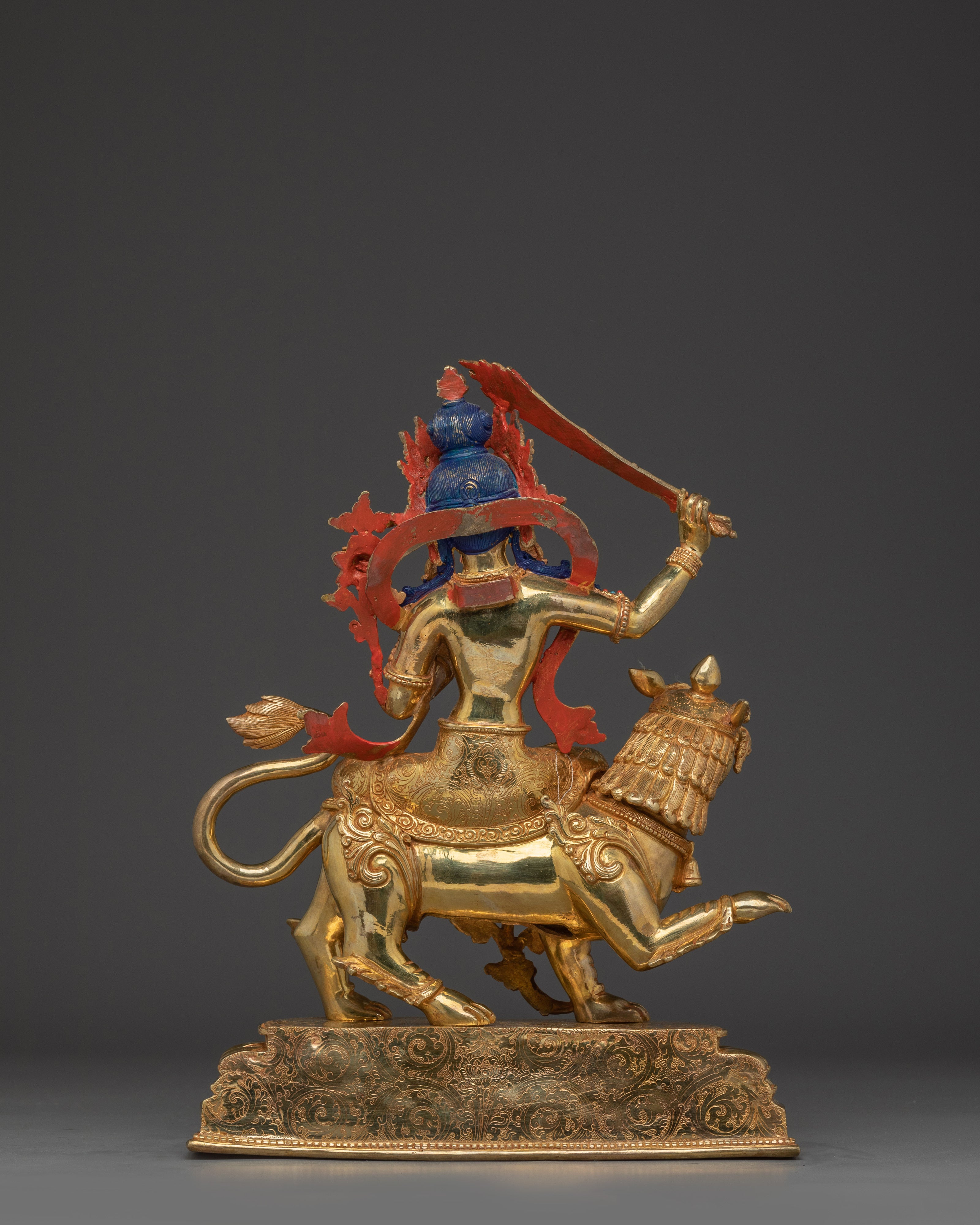 Wisdom Icon Manjushri Artwork | Divine Bodhisattva Manjughosa