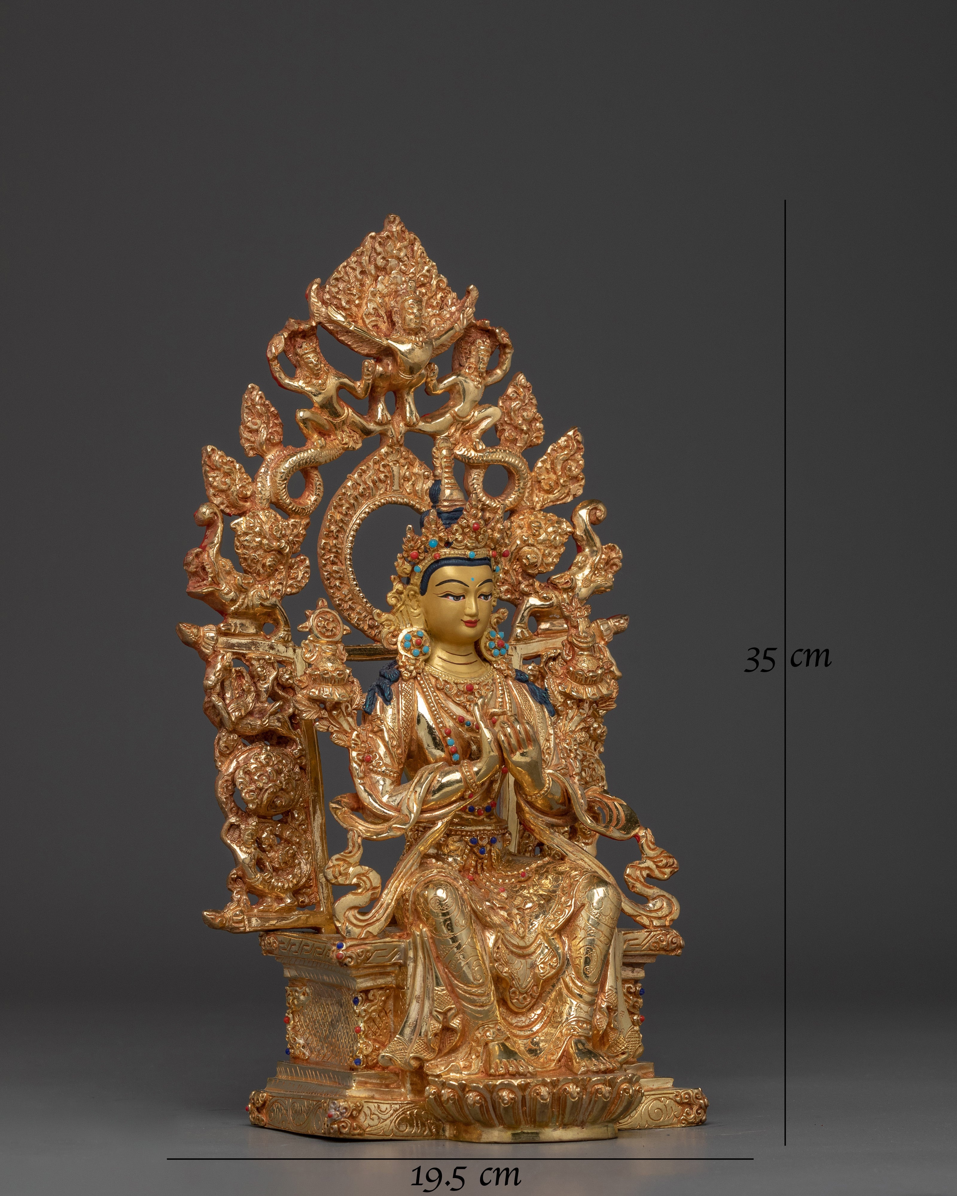 Maitreya Buddha Copper Statue