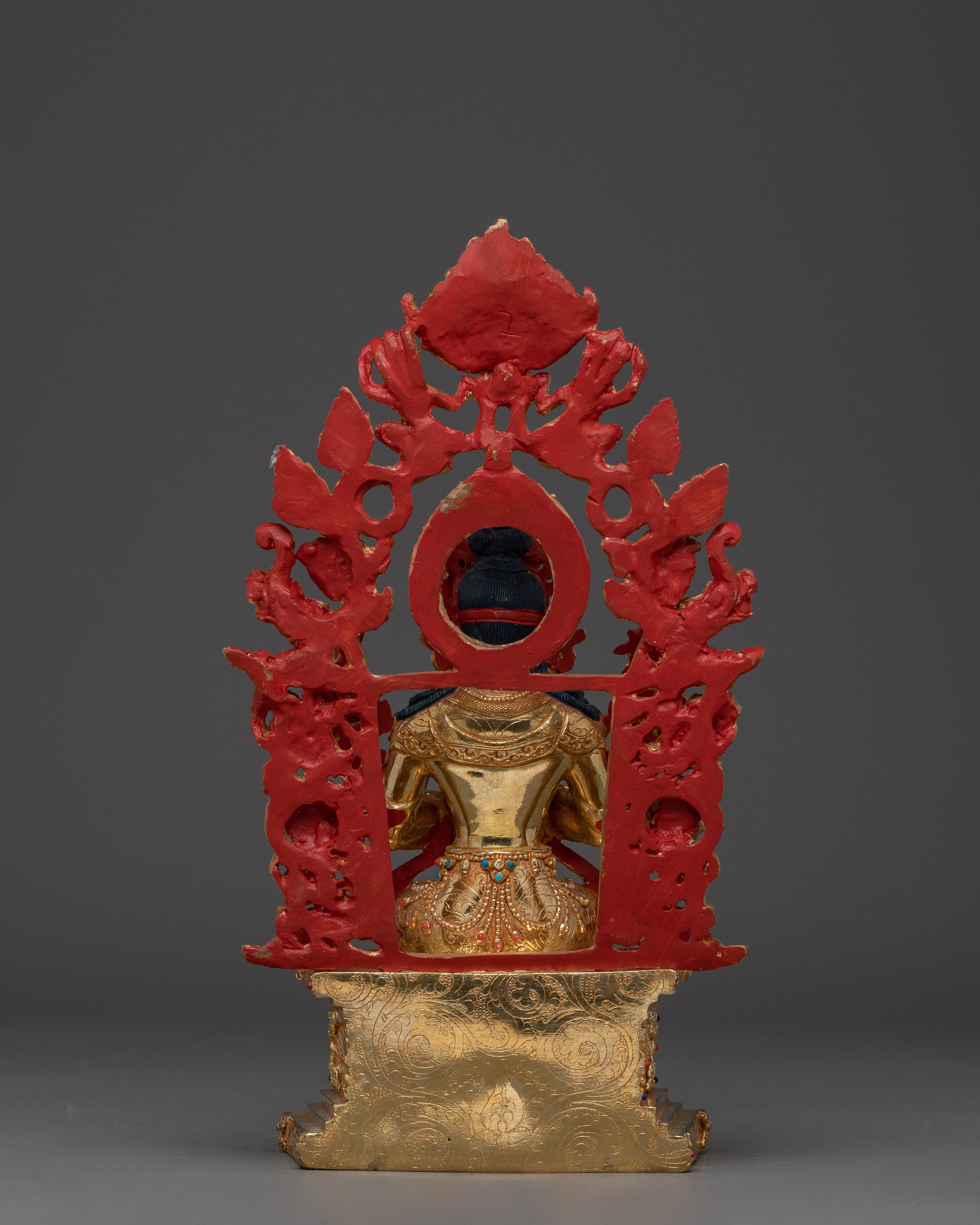 Maitreya Buddha Copper Statue | Buddha for Meditation and Shrine Decor