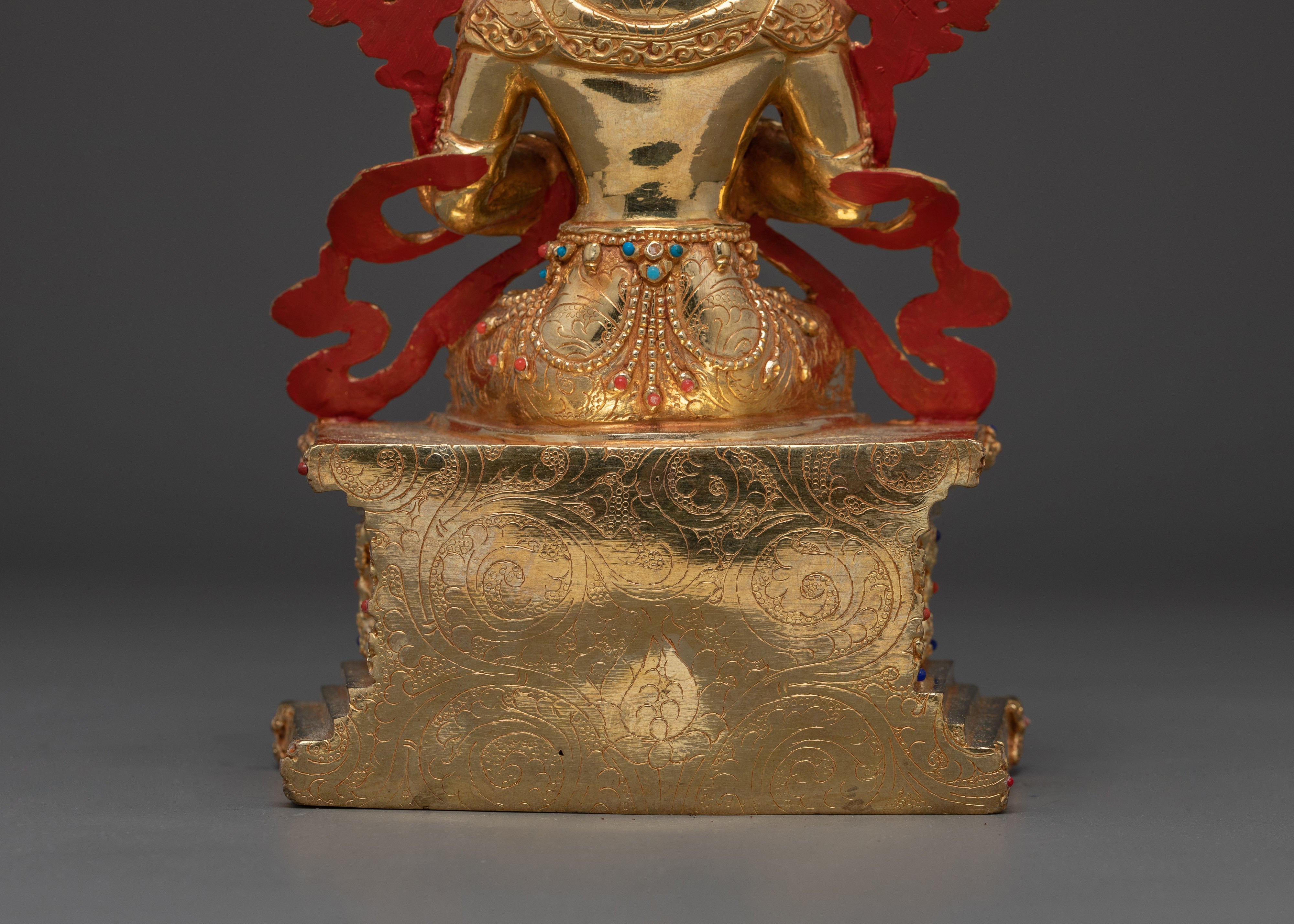 Maitreya Buddha Copper Statue | Buddha for Meditation and Shrine Decor