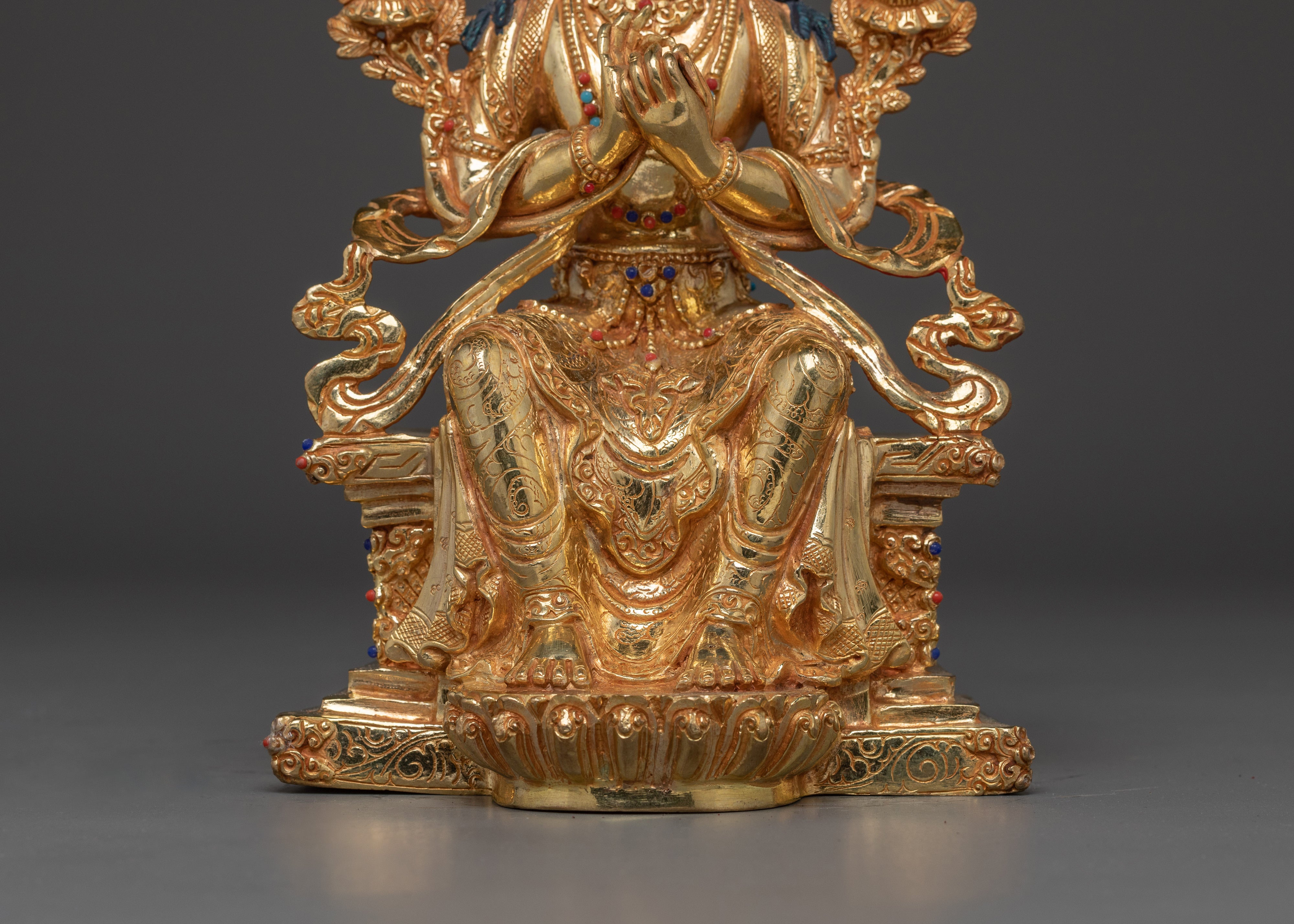 Maitreya Buddha Copper Statue | Buddha for Meditation and Shrine Decor