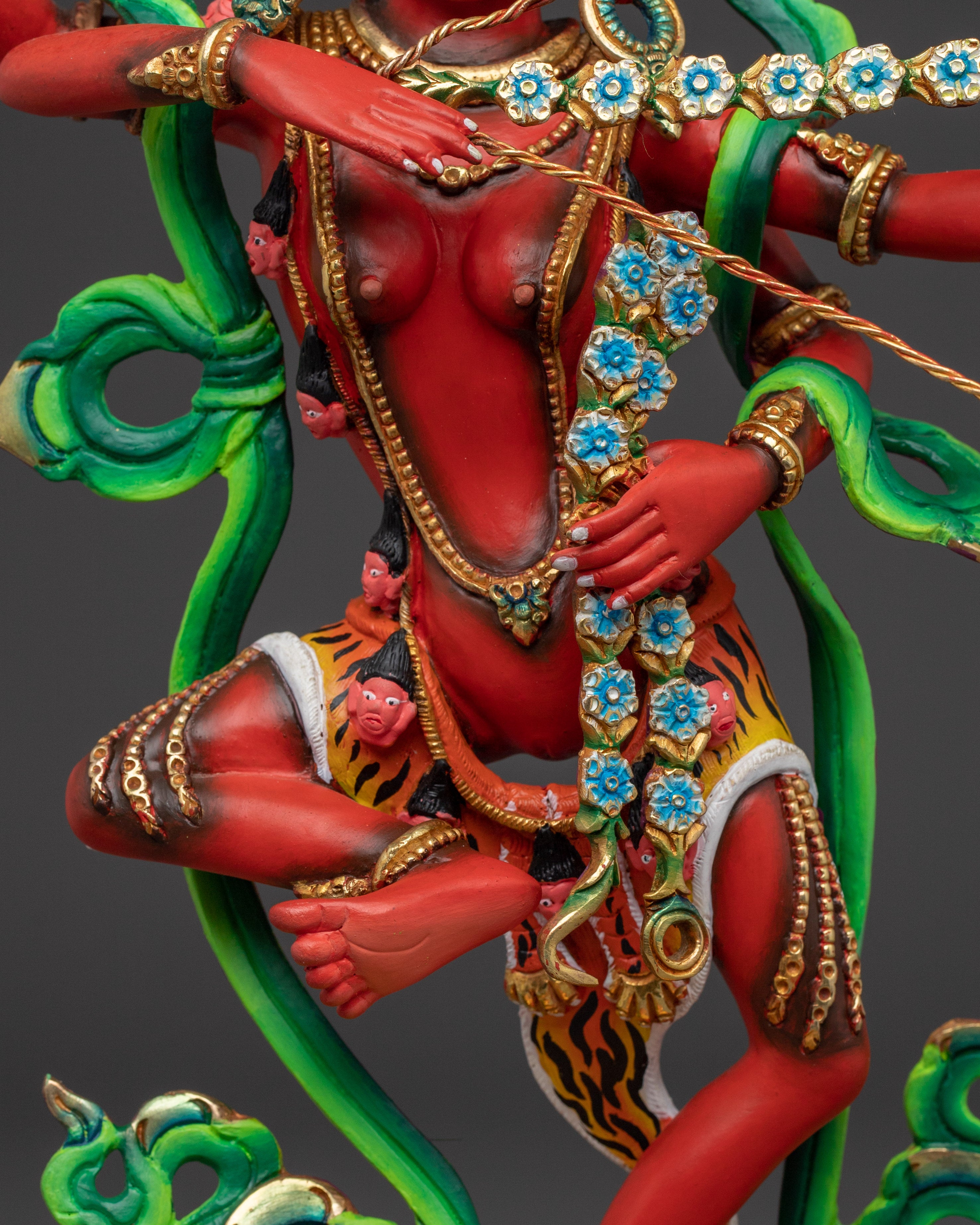 Red Kurukulla Statue | Powerful Feminine Deity