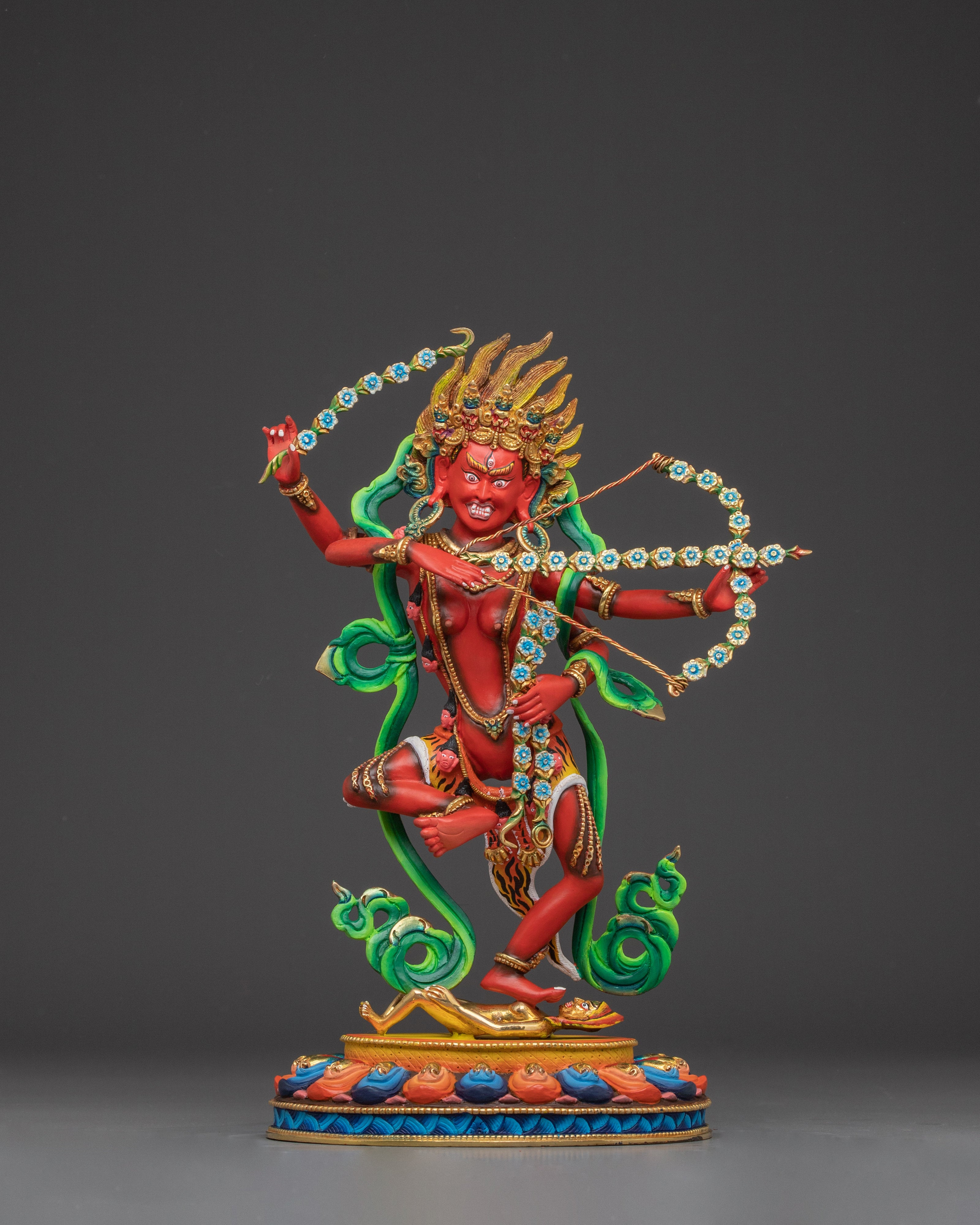 Red Kurukulla Statue | Powerful Feminine Deity