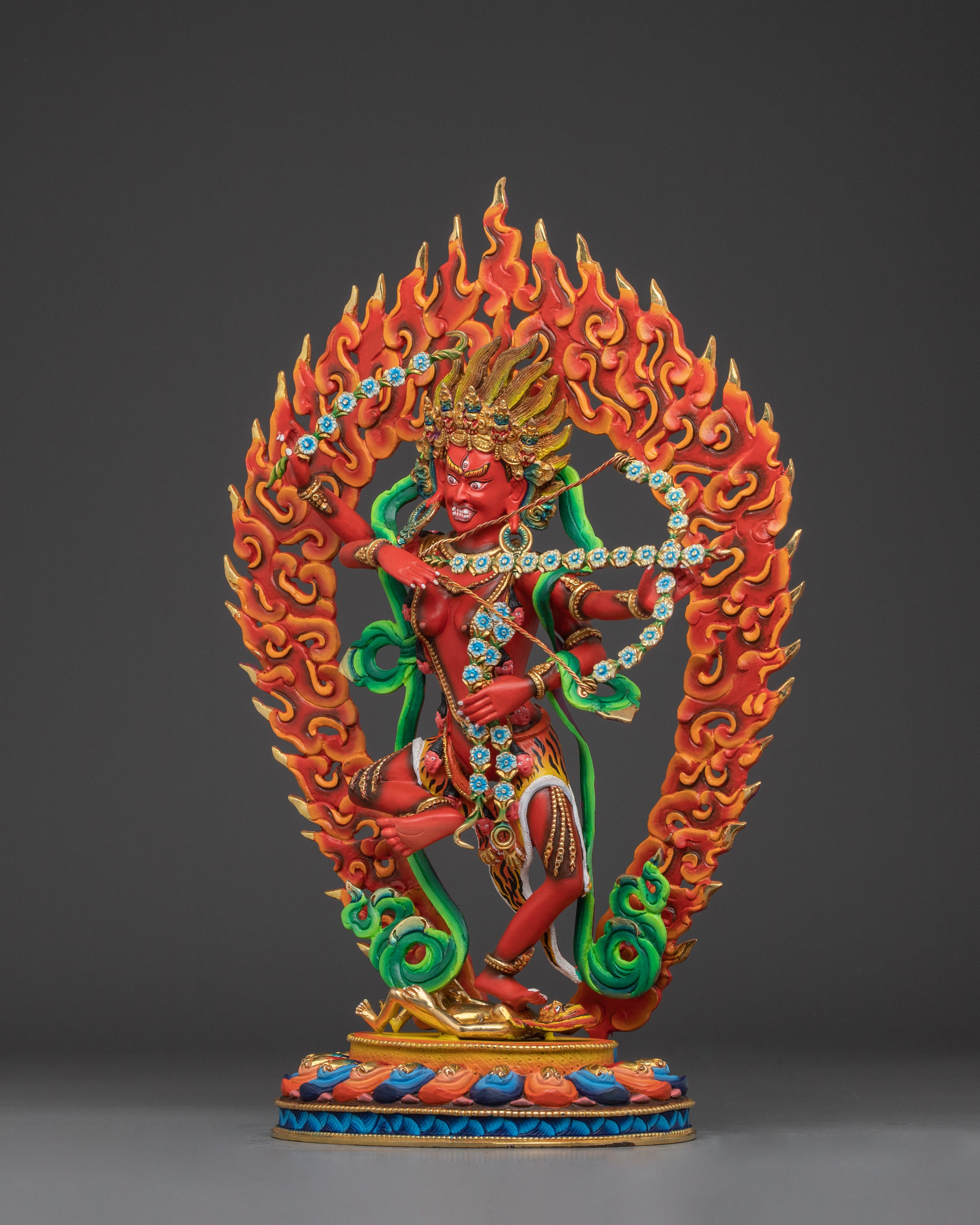 Red Kurukulla Statue | Powerful Feminine Deity