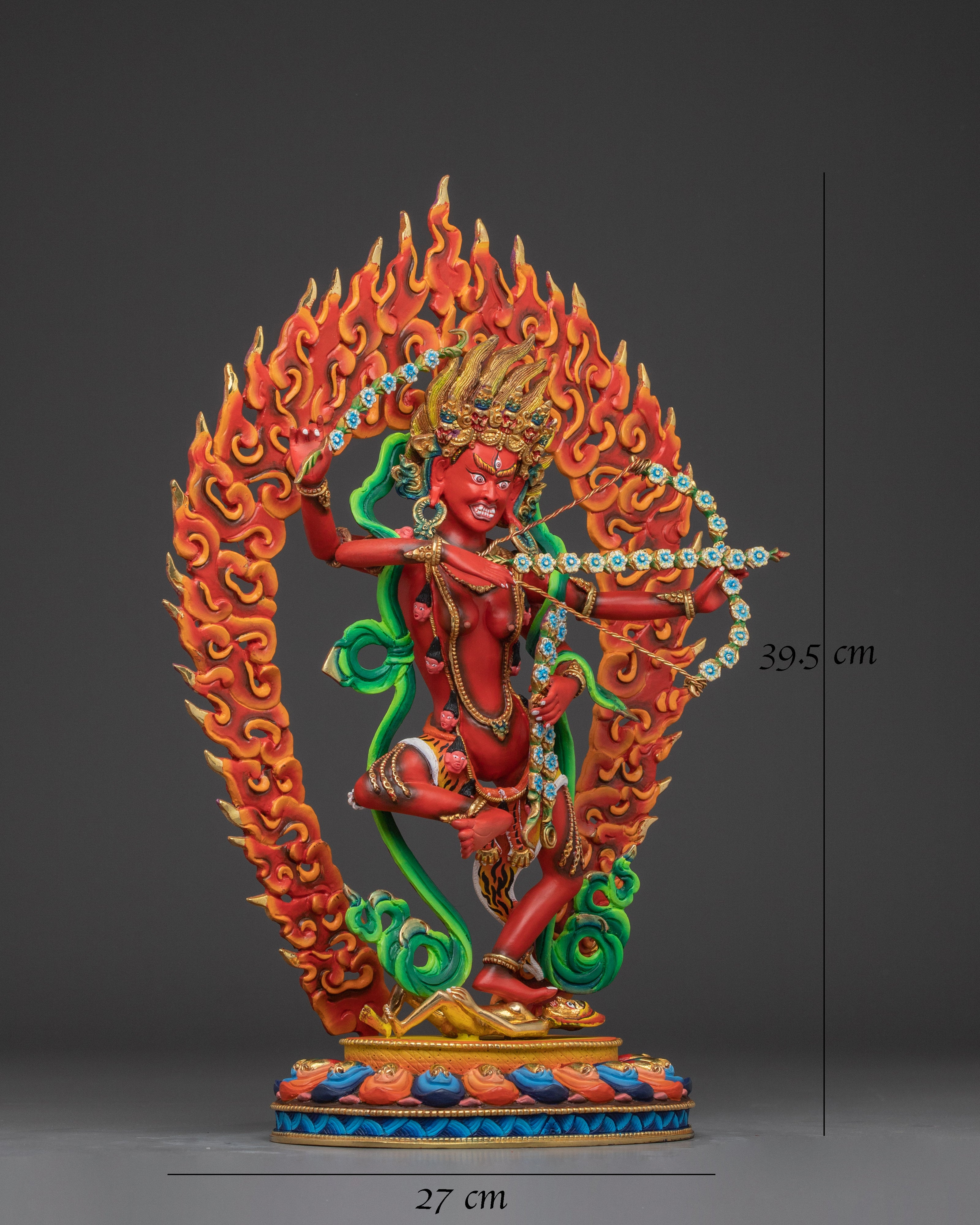 red-kurukulla-statue