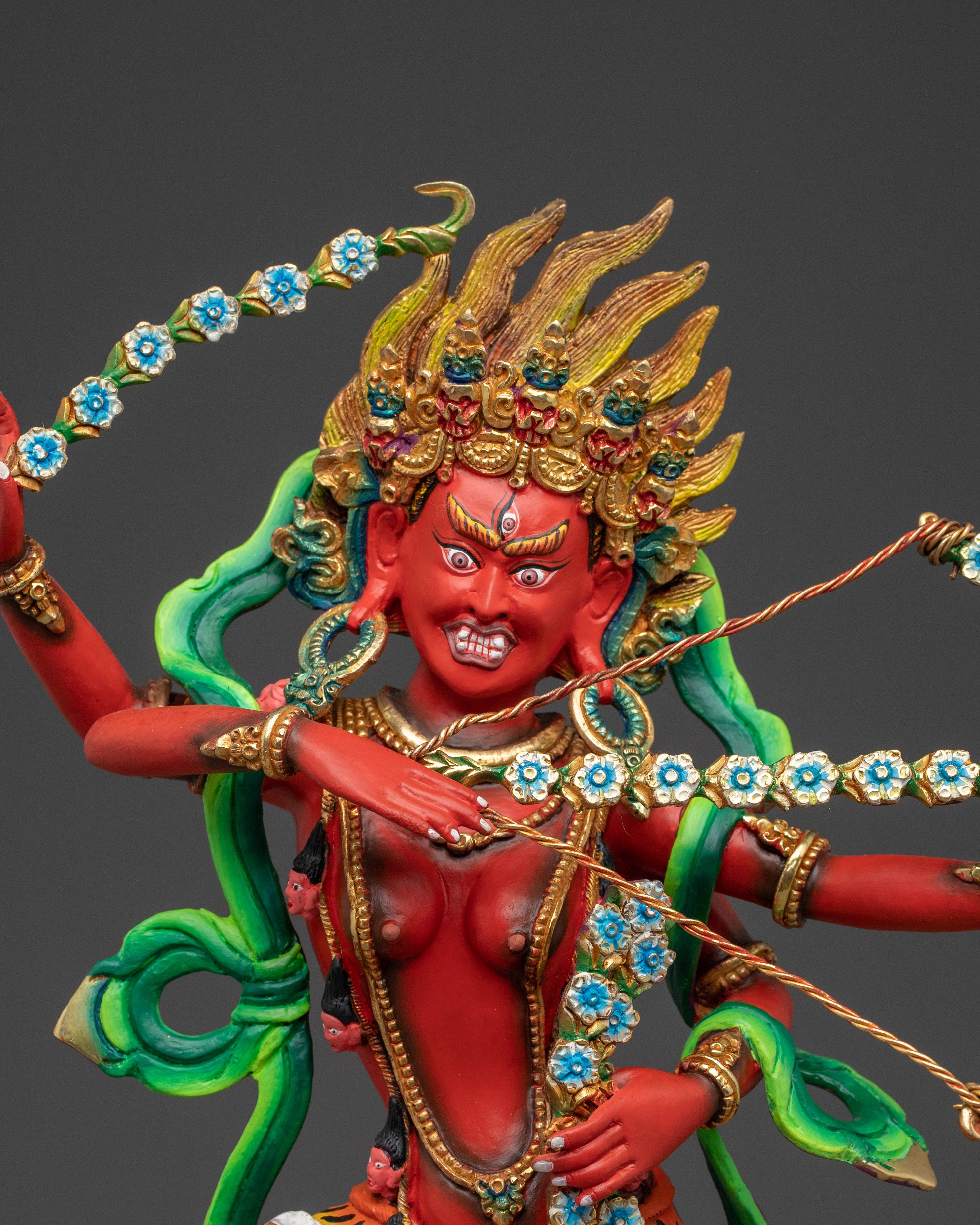 Red Kurukulla Statue | Powerful Feminine Deity