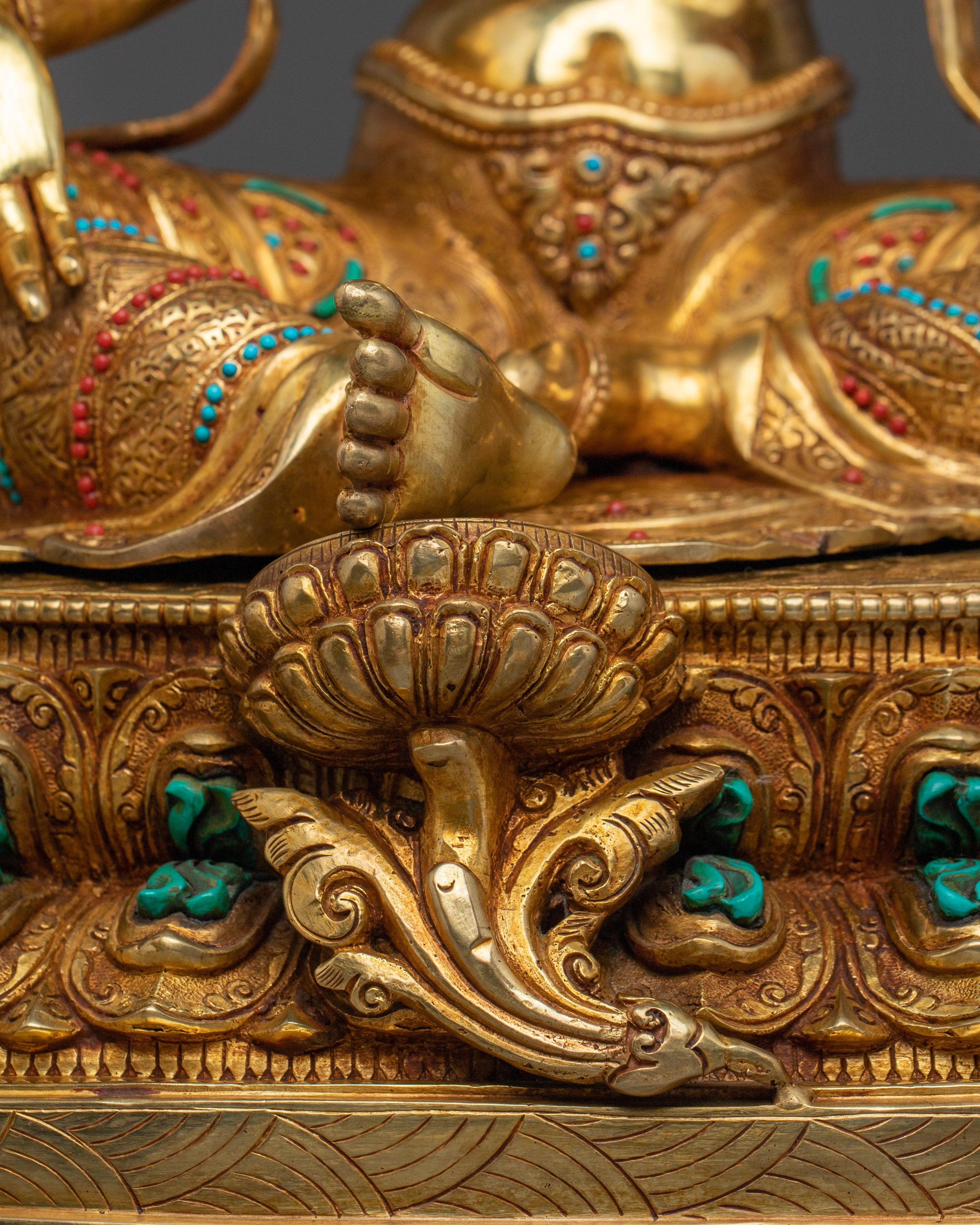 Vibrant Green Tara Statue | Shyama Tara - Swift Action Deity