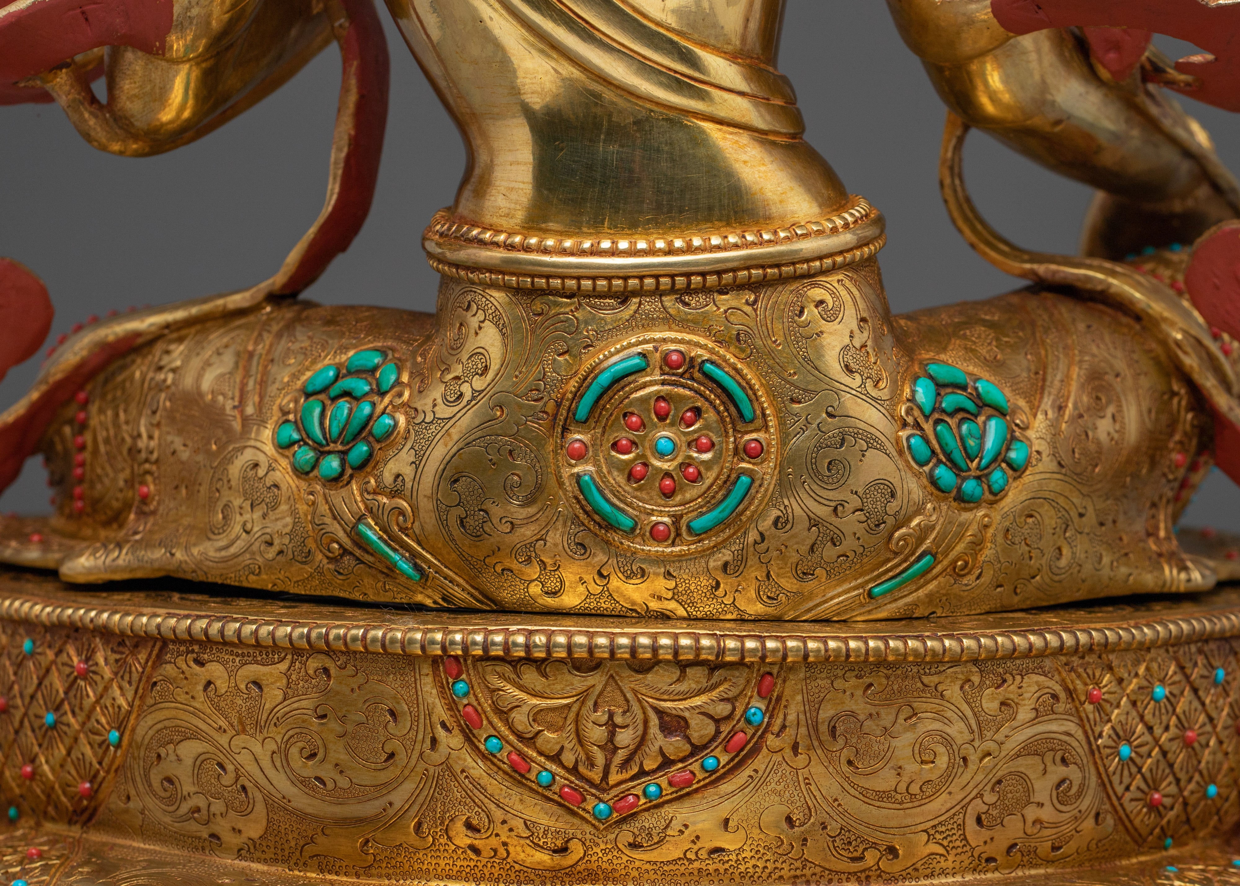 Vibrant Green Tara Statue | Shyama Tara - Swift Action Deity