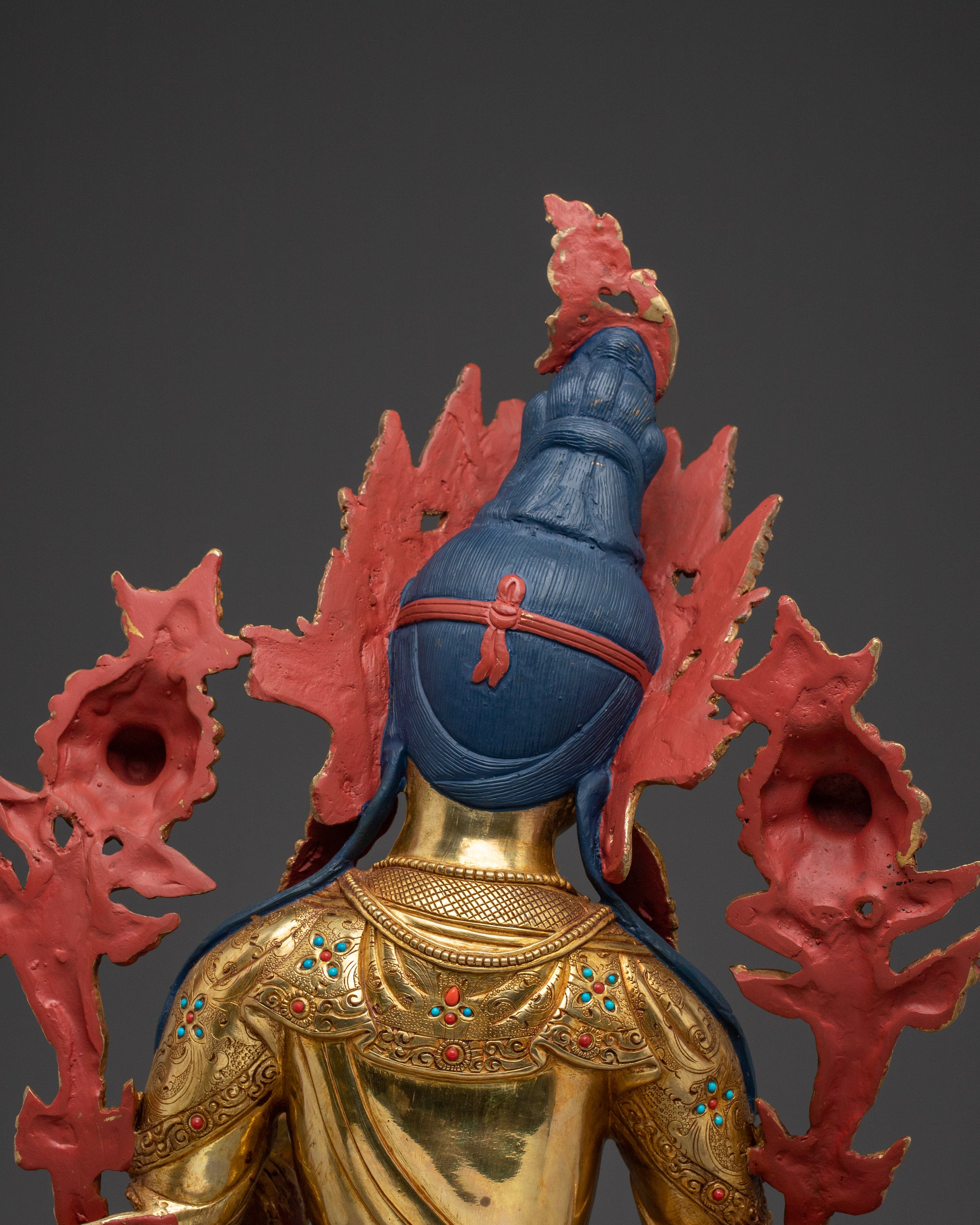 Vibrant Green Tara Statue | Shyama Tara - Swift Action Deity