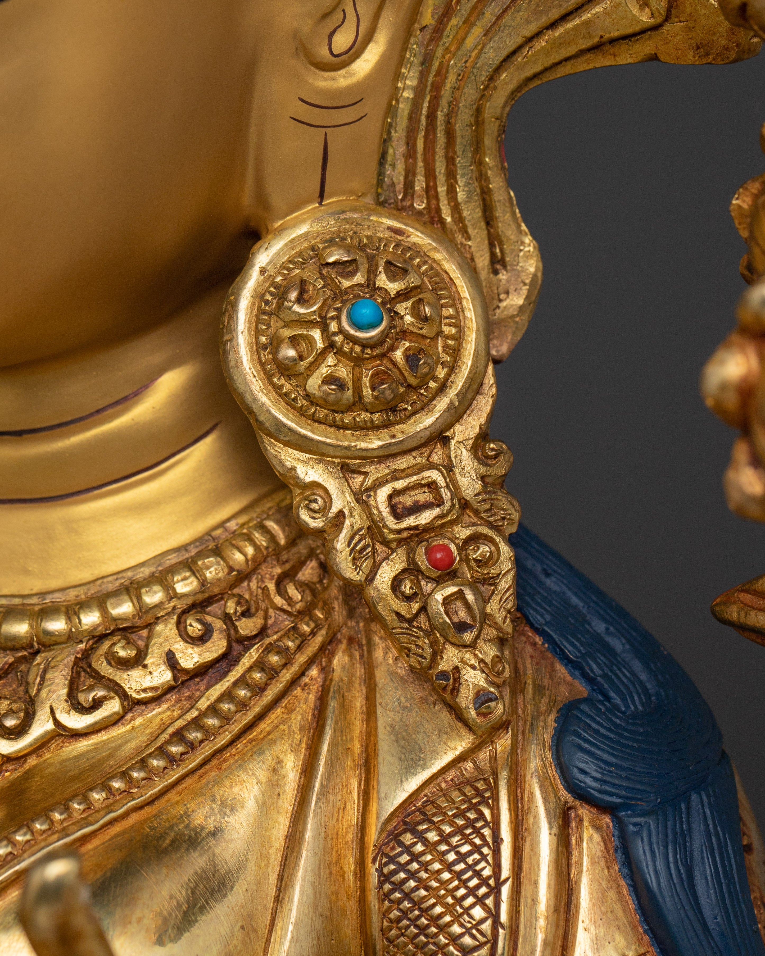 Vibrant Green Tara Statue | Shyama Tara - Swift Action Deity