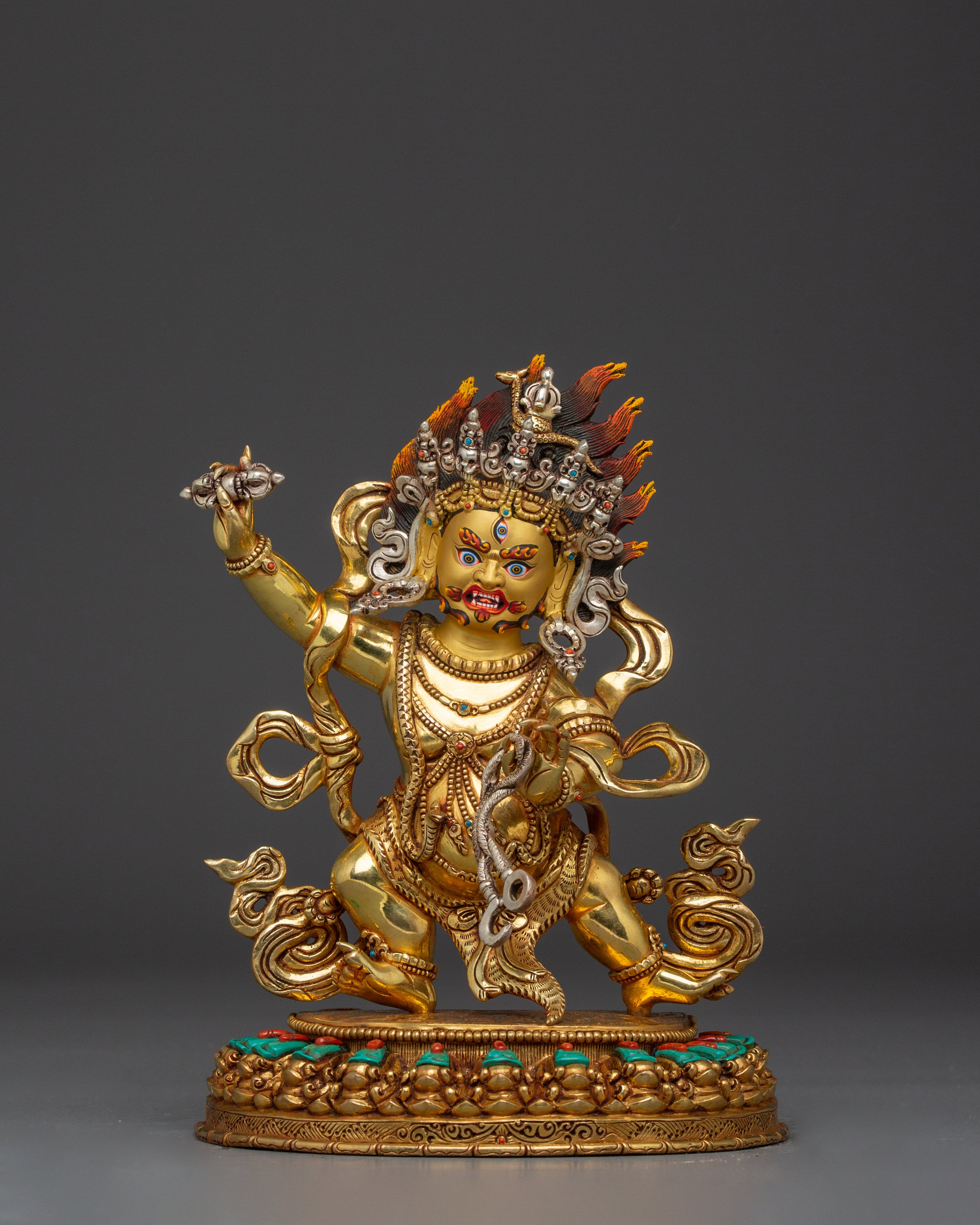Vajrapani Fierce Bodhisattva Statue | Protector of the Dharma