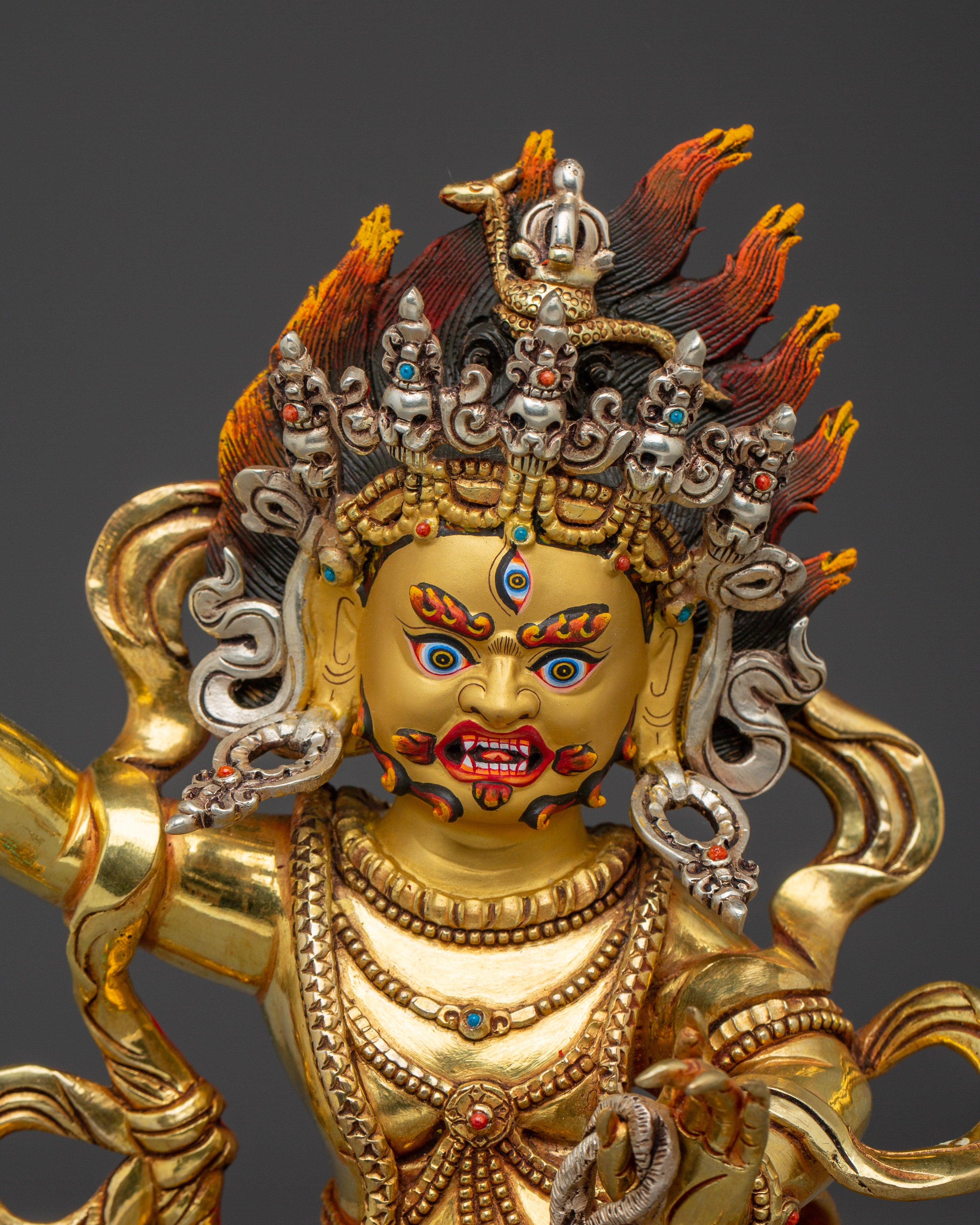 Vajrapani Fierce Bodhisattva Statue | Protector of the Dharma