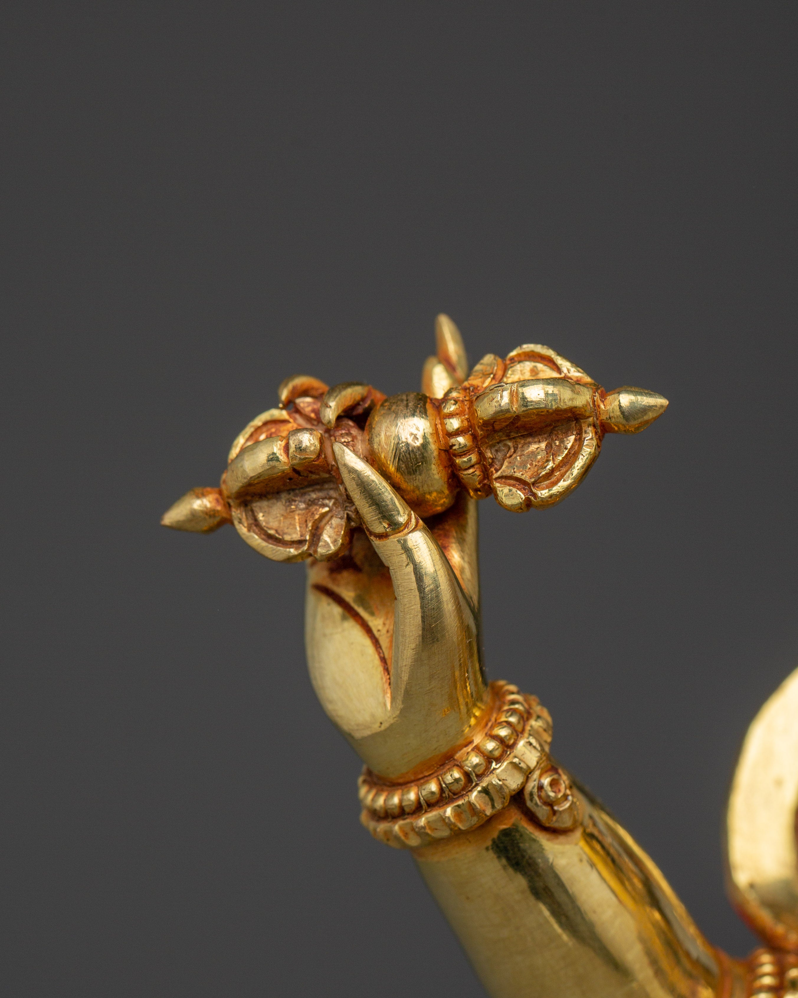 Vajrapani Flaming hlao Statue | Wrathful Bodhisattva Figurine