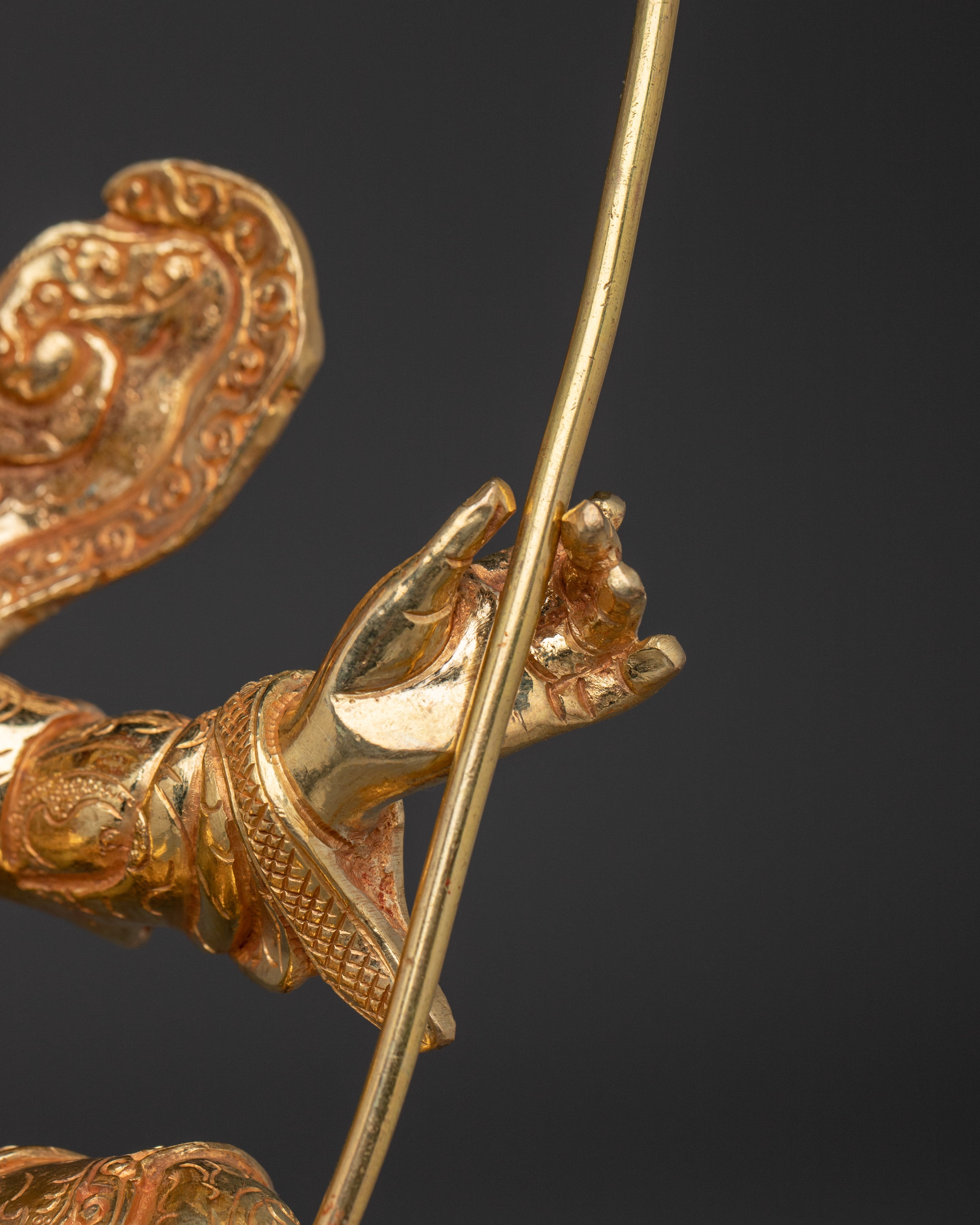 Tibetan Handmade Chimar Mahakala Statue | Tibetan Protector