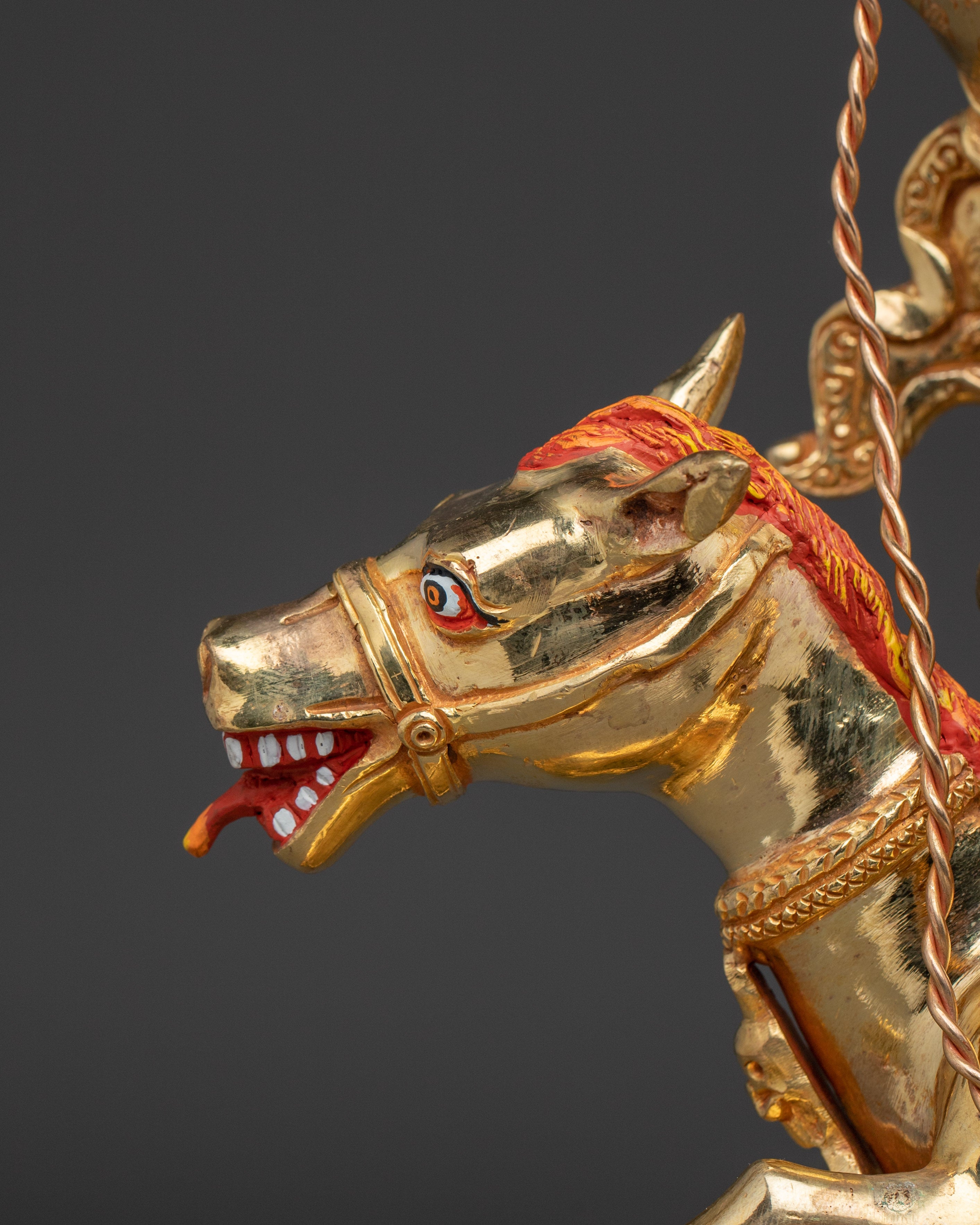 Tibetan Handmade Chimar Mahakala Statue | Tibetan Protector