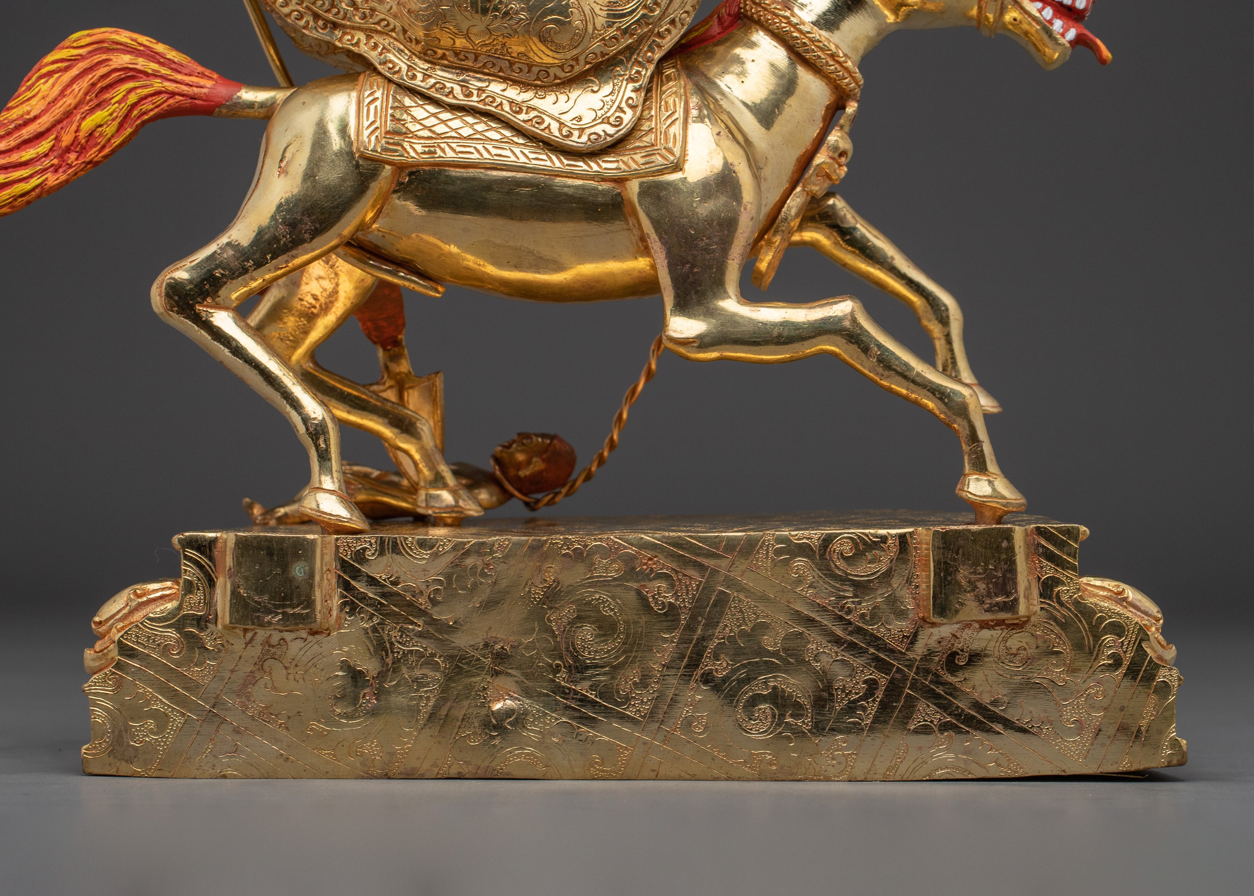 Tibetan Handmade Chimar Mahakala Statue | Tibetan Protector