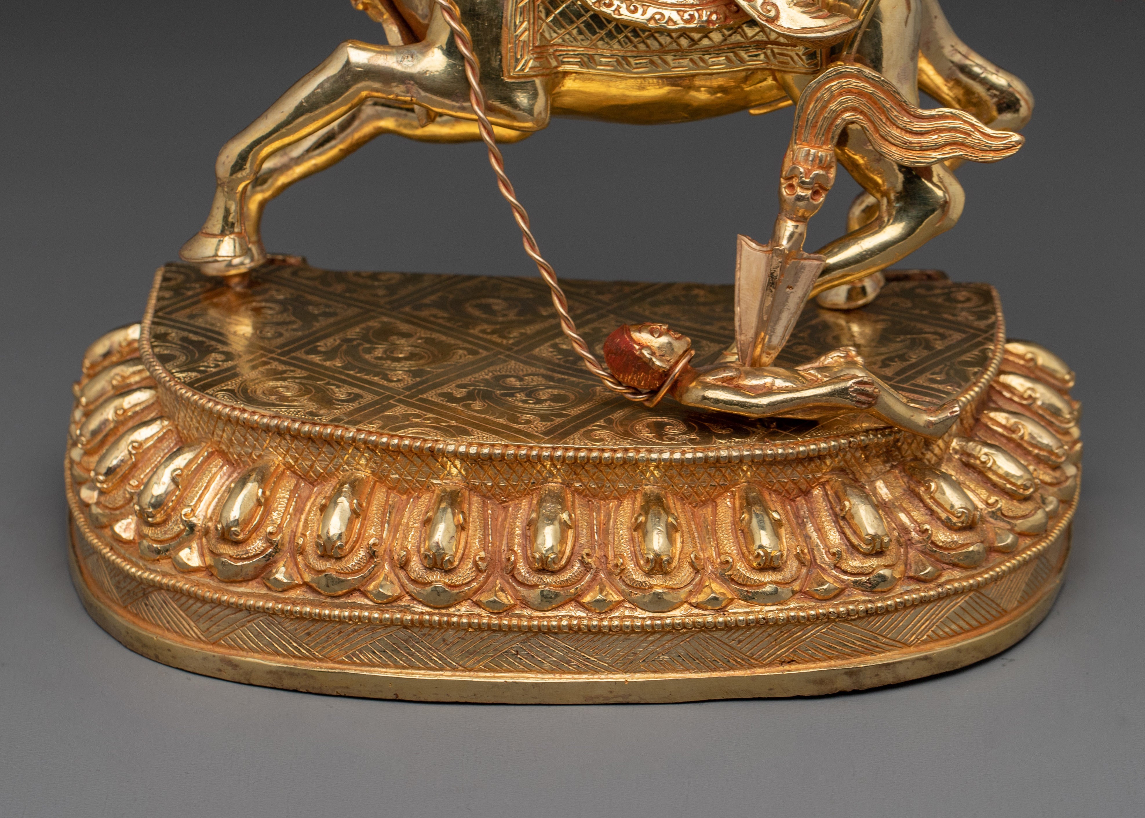 Tibetan Handmade Chimar Mahakala Statue | Tibetan Protector