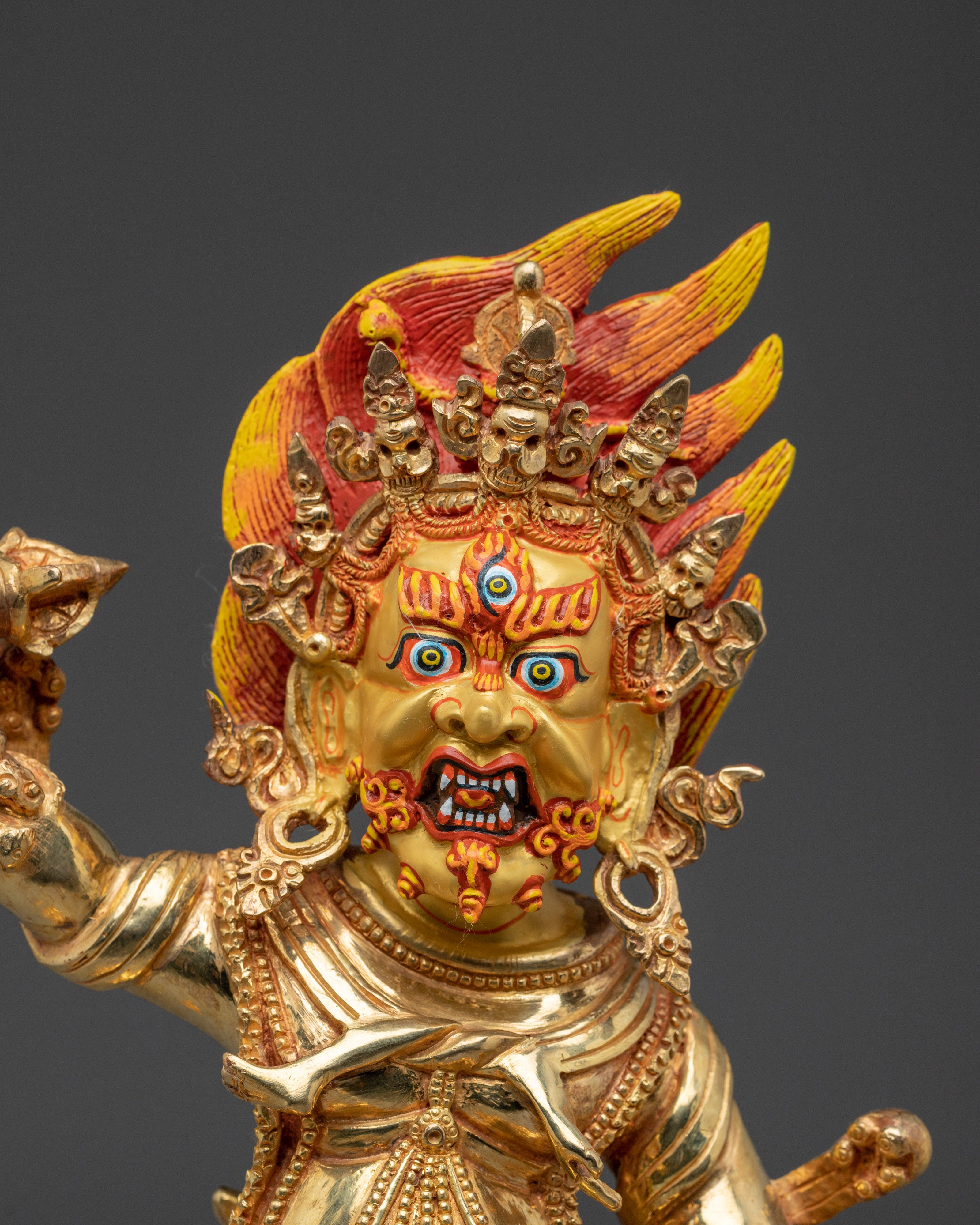 Guru Drakpo Sculpture | Tantric Dharma Protector