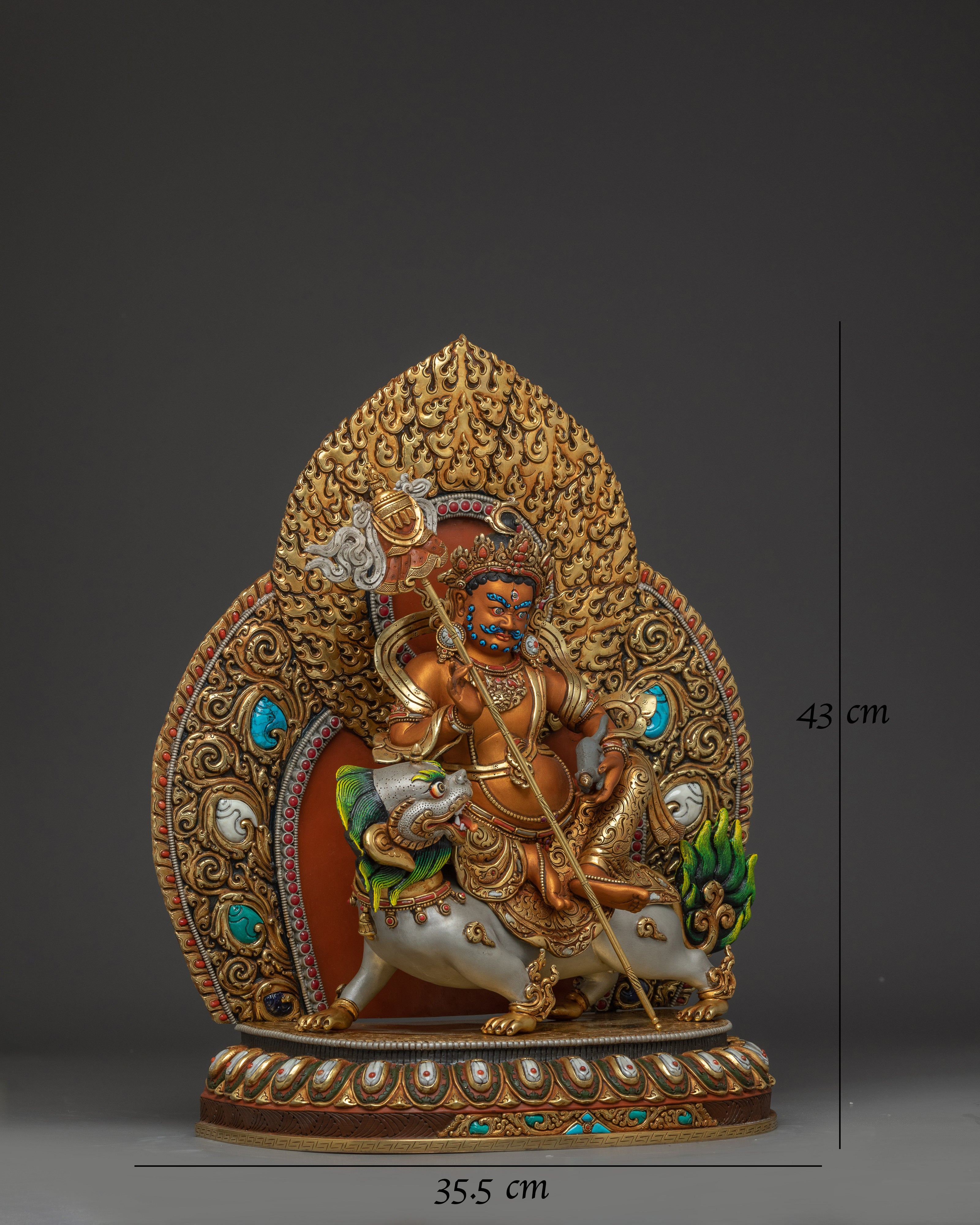 Sacred Tibetan Art of Namtoshe | Wealth Deity of Tibetan Buddhism