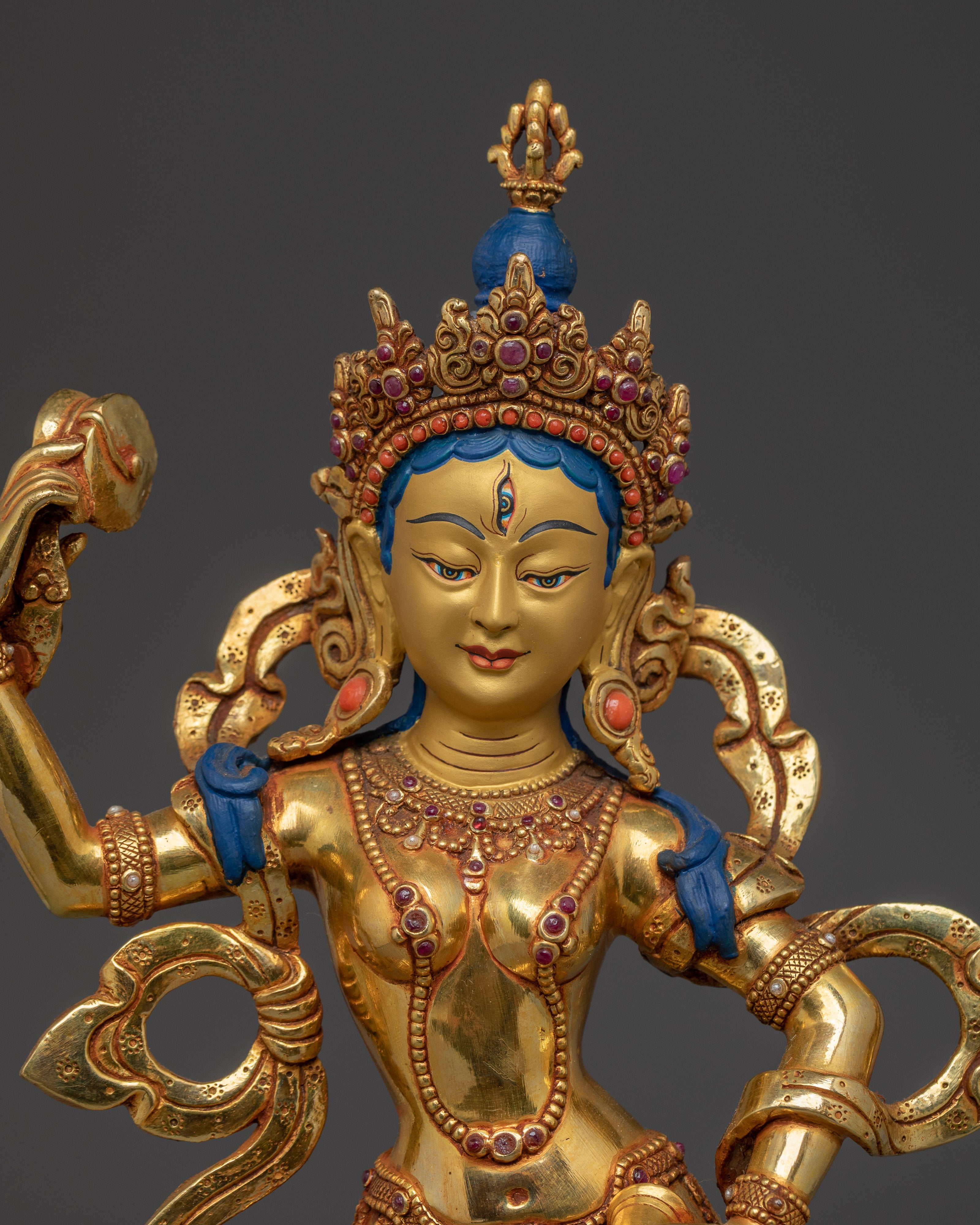 Vajrayana Icon Machig Labdron | Tibetan Chod Dakini