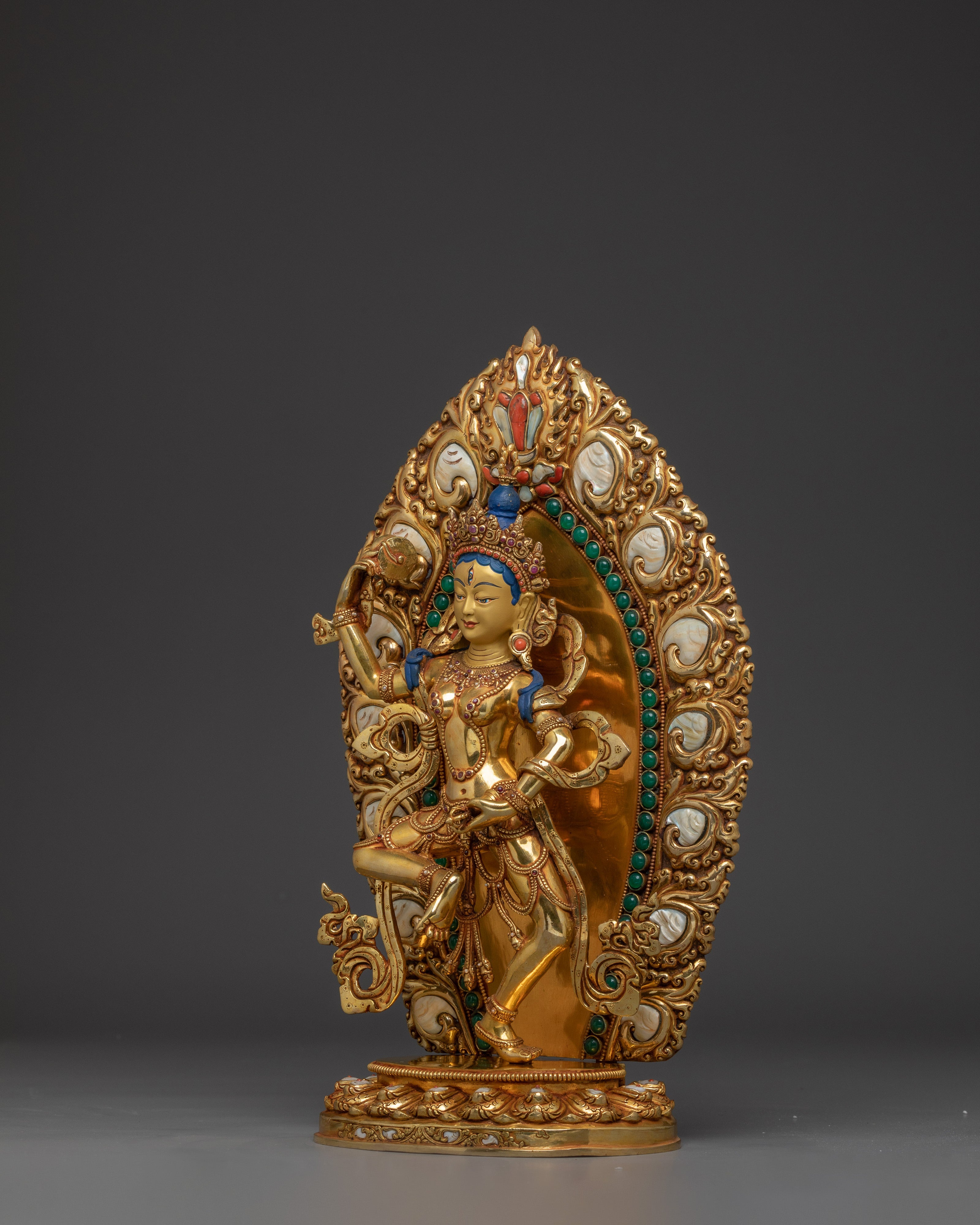 Vajrayana Icon Machig Labdron | Tibetan Chod Dakini