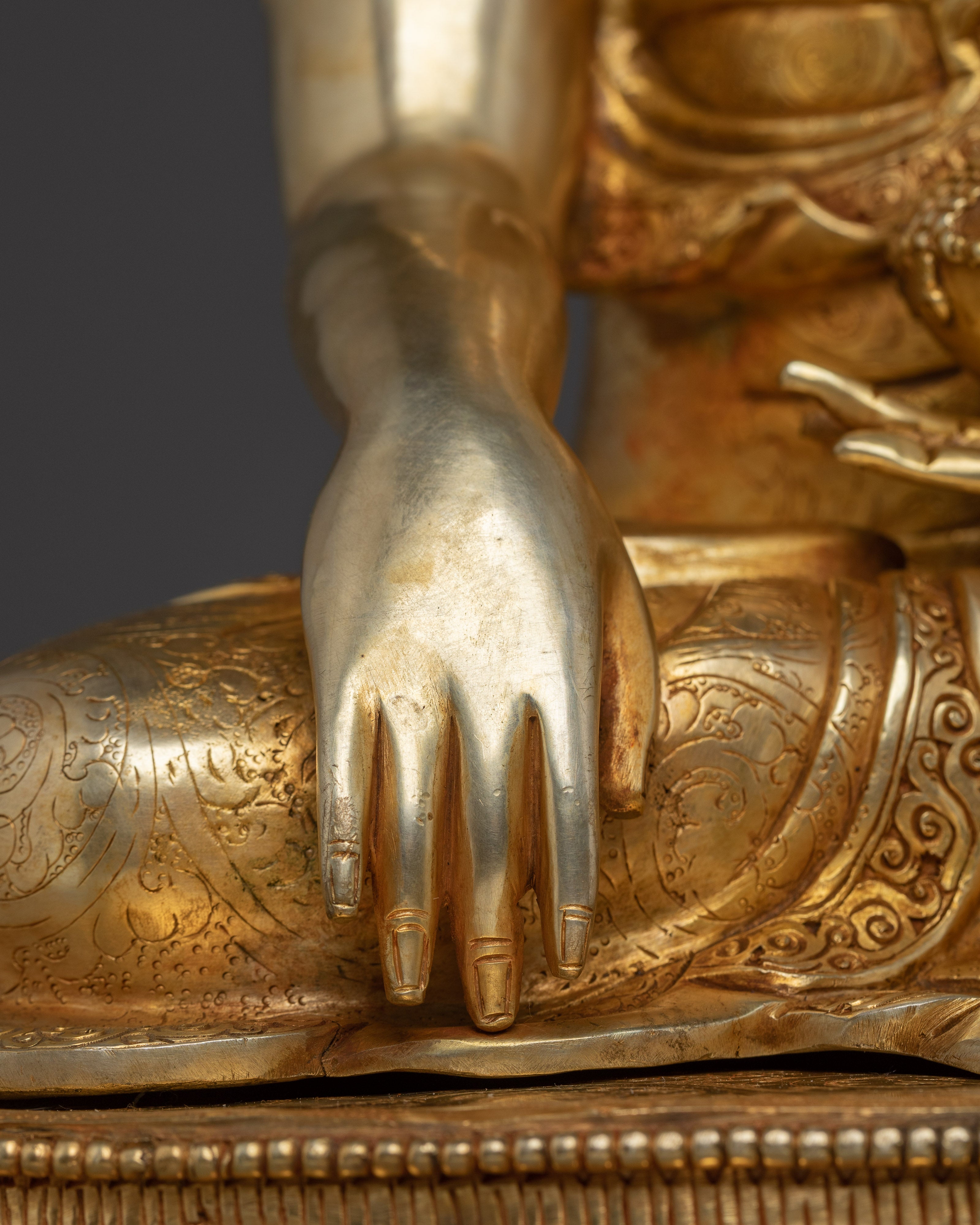 Shakyamuni Buddha Peaceful Statue | Gautama Buddha Art