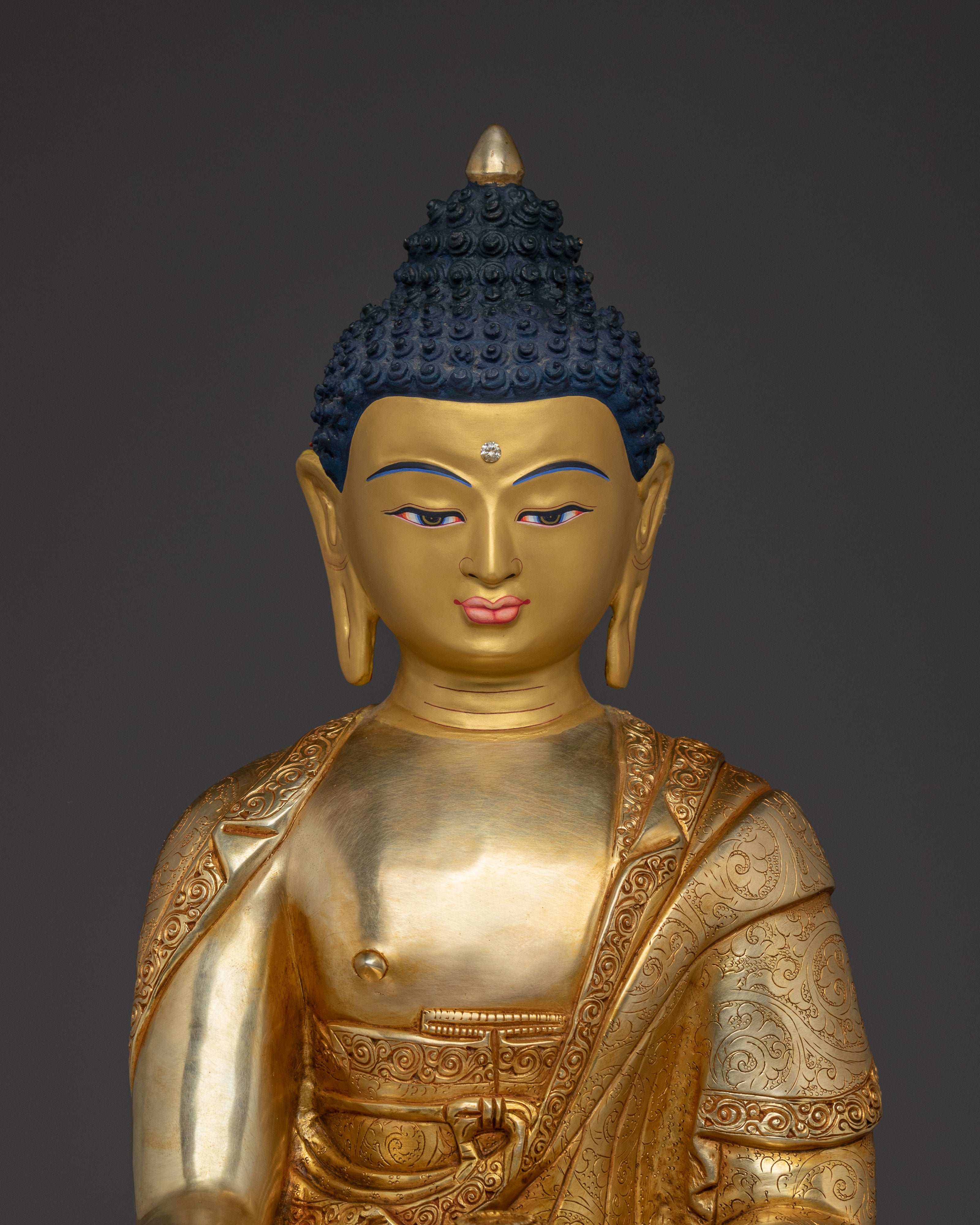Shakyamuni Buddha Peaceful Statue | Gautama Buddha Art