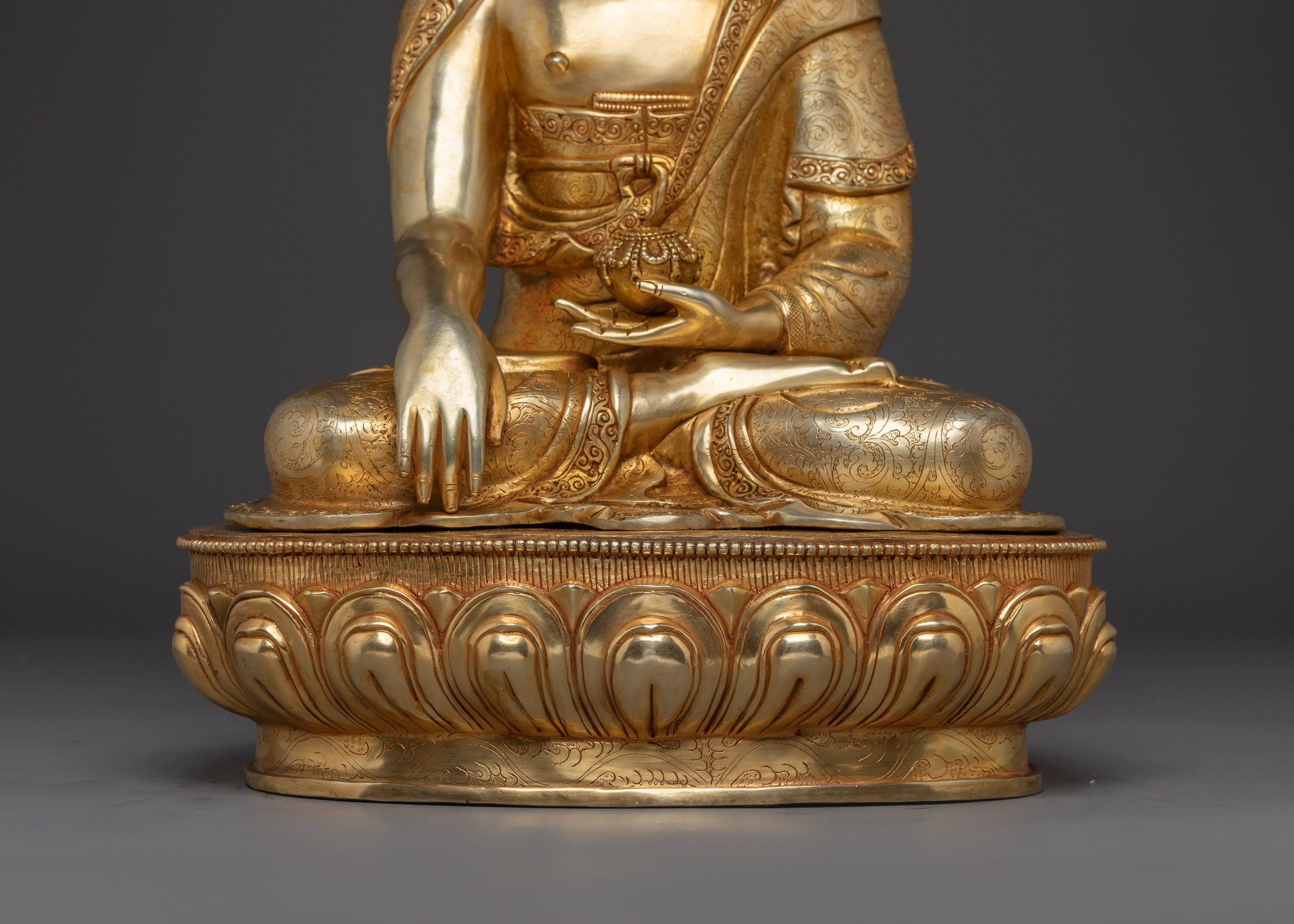 Shakyamuni Buddha Peaceful Statue | Gautama Buddha Art
