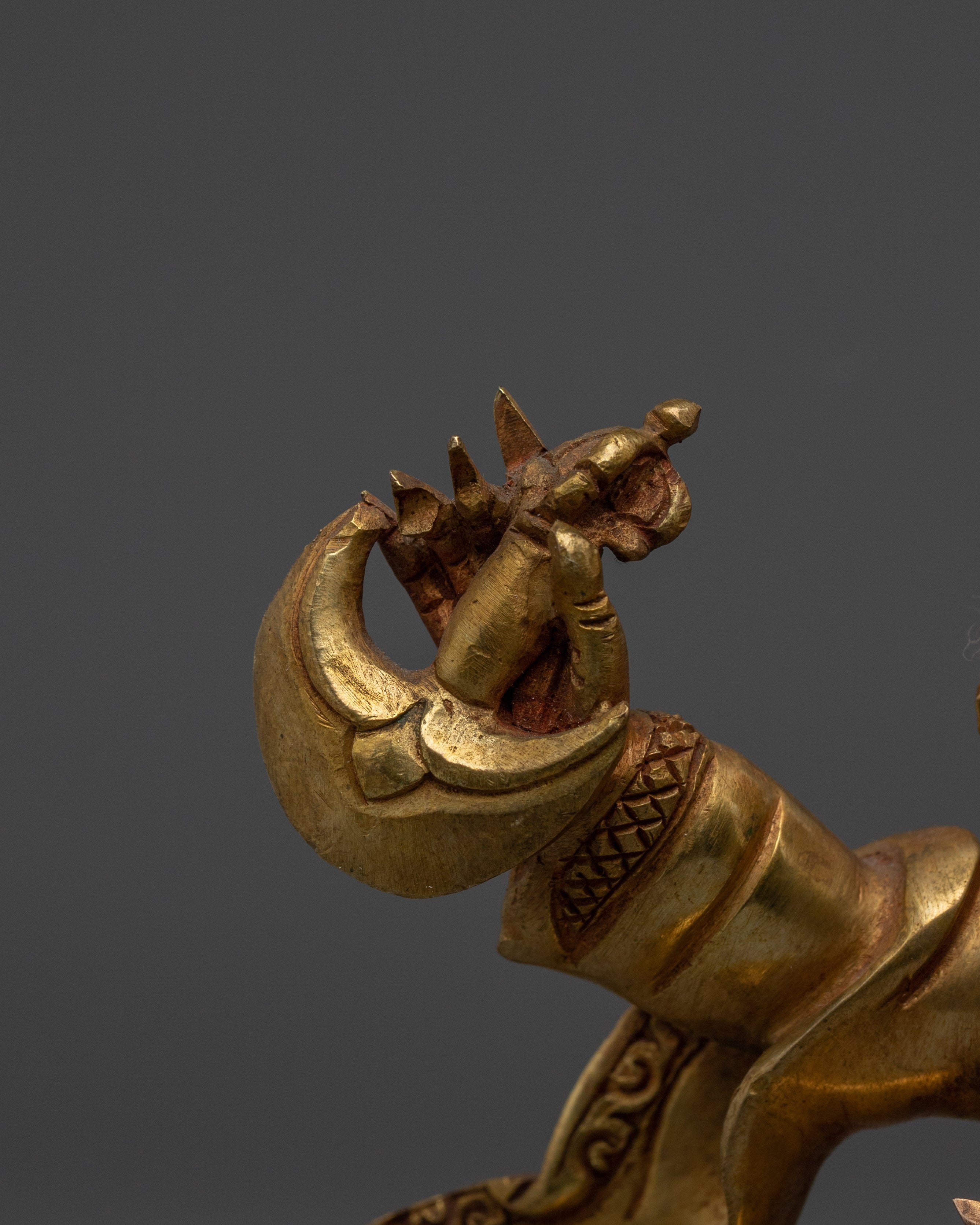 Mahakala Bernagchen Statue | Wrathful Protector