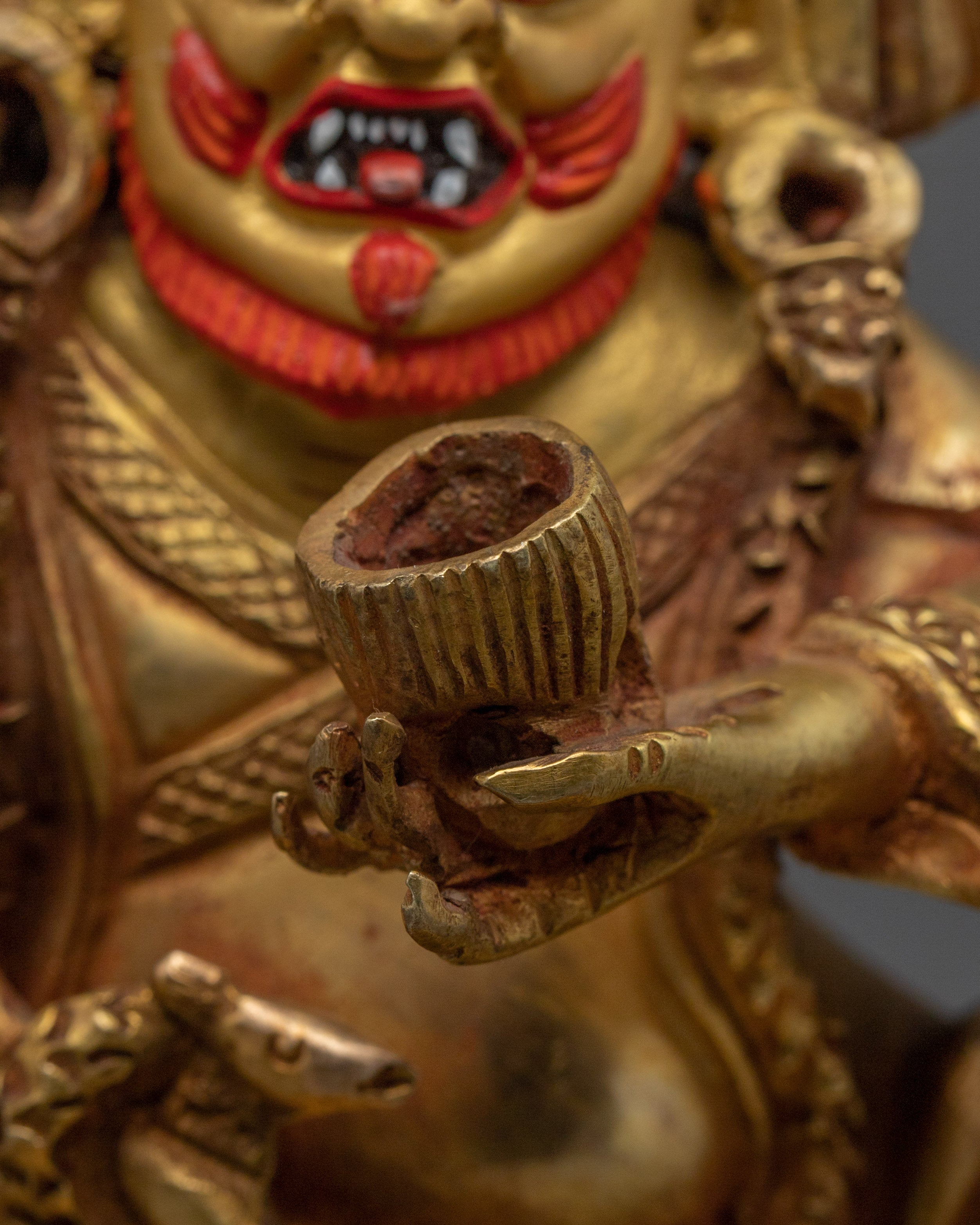 Mahakala Bernagchen Statue | Wrathful Protector