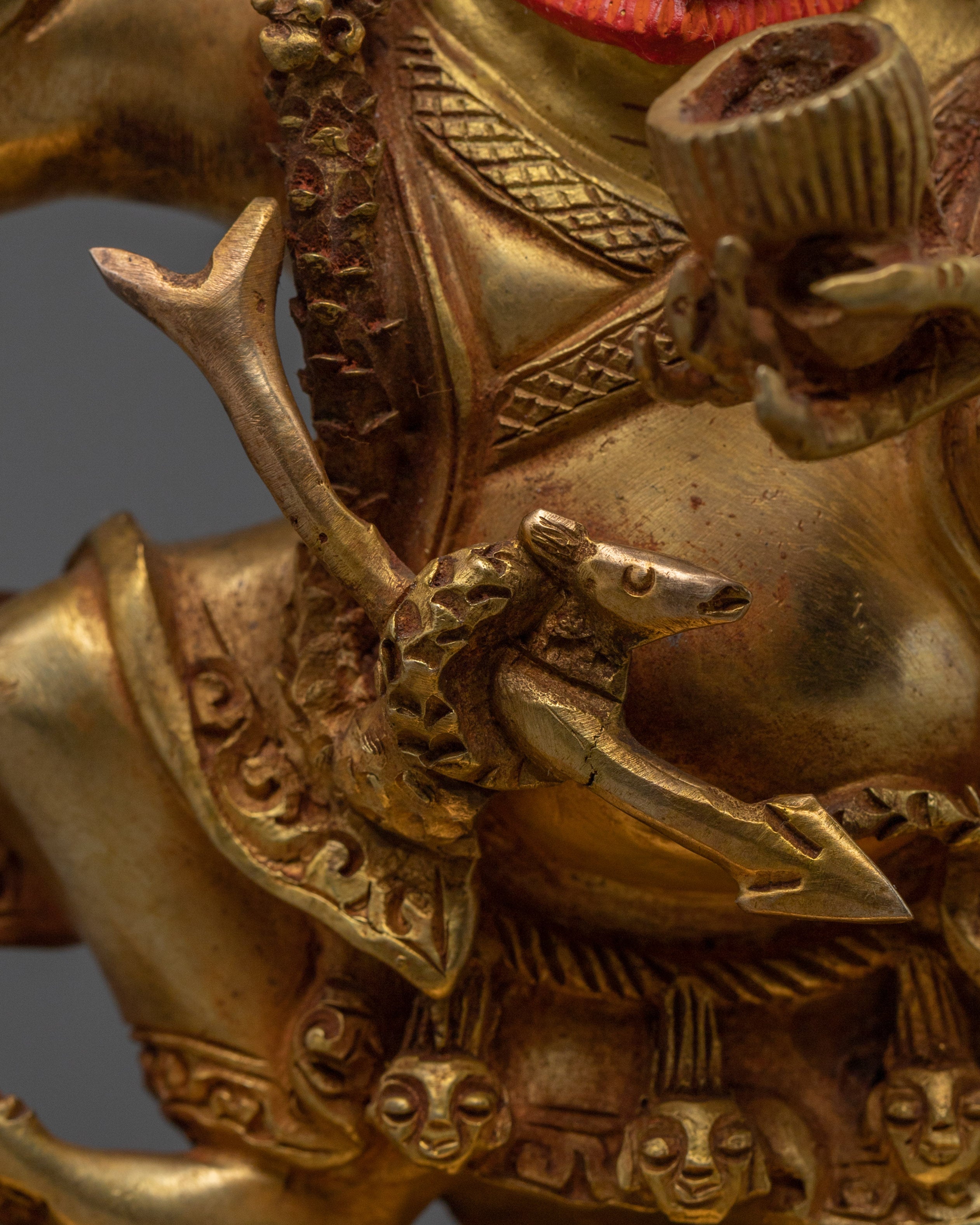 Mahakala Bernagchen Statue | Wrathful Protector