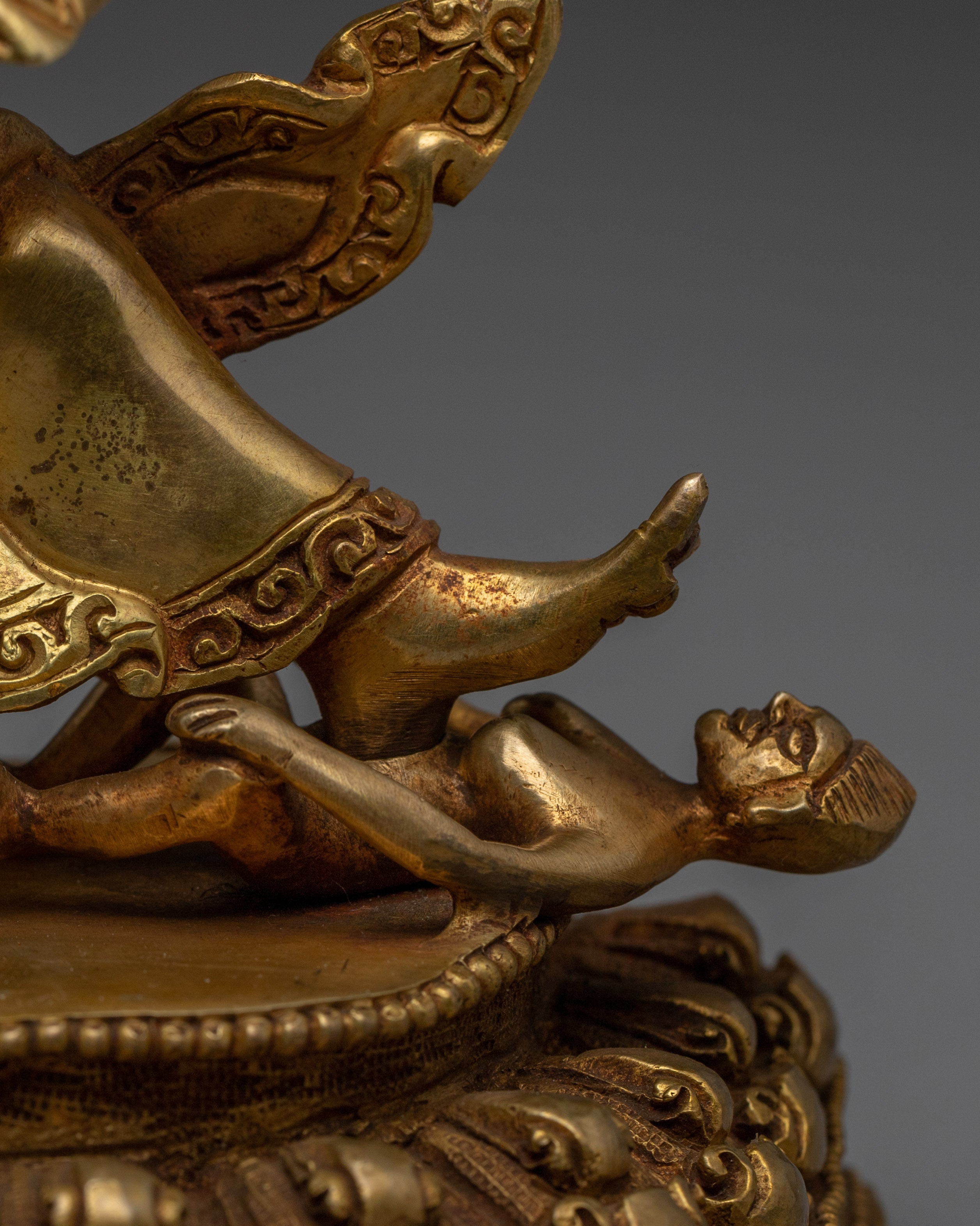Mahakala Bernagchen Statue | Wrathful Protector