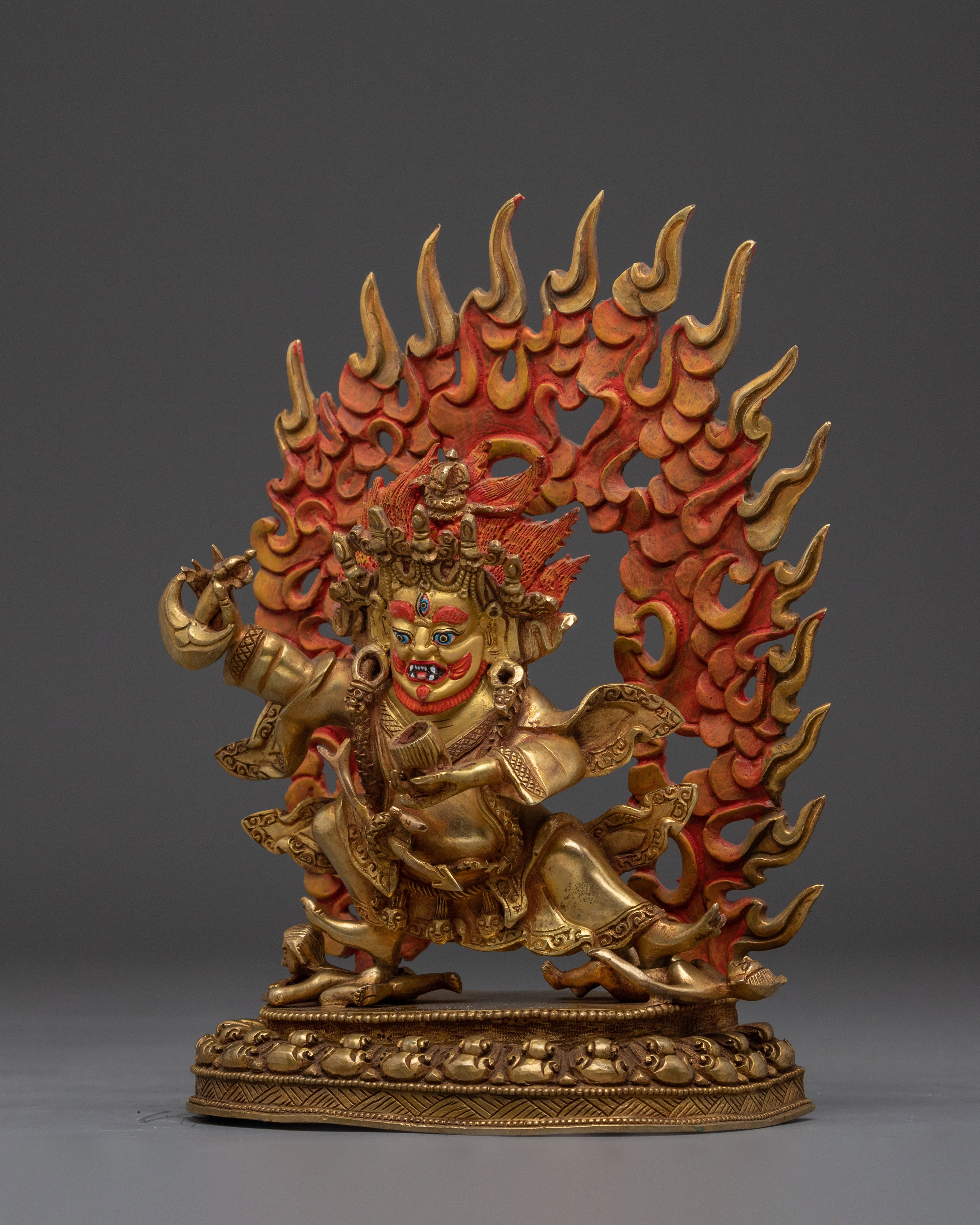 Mahakala Bernagchen Statue | Wrathful Protector