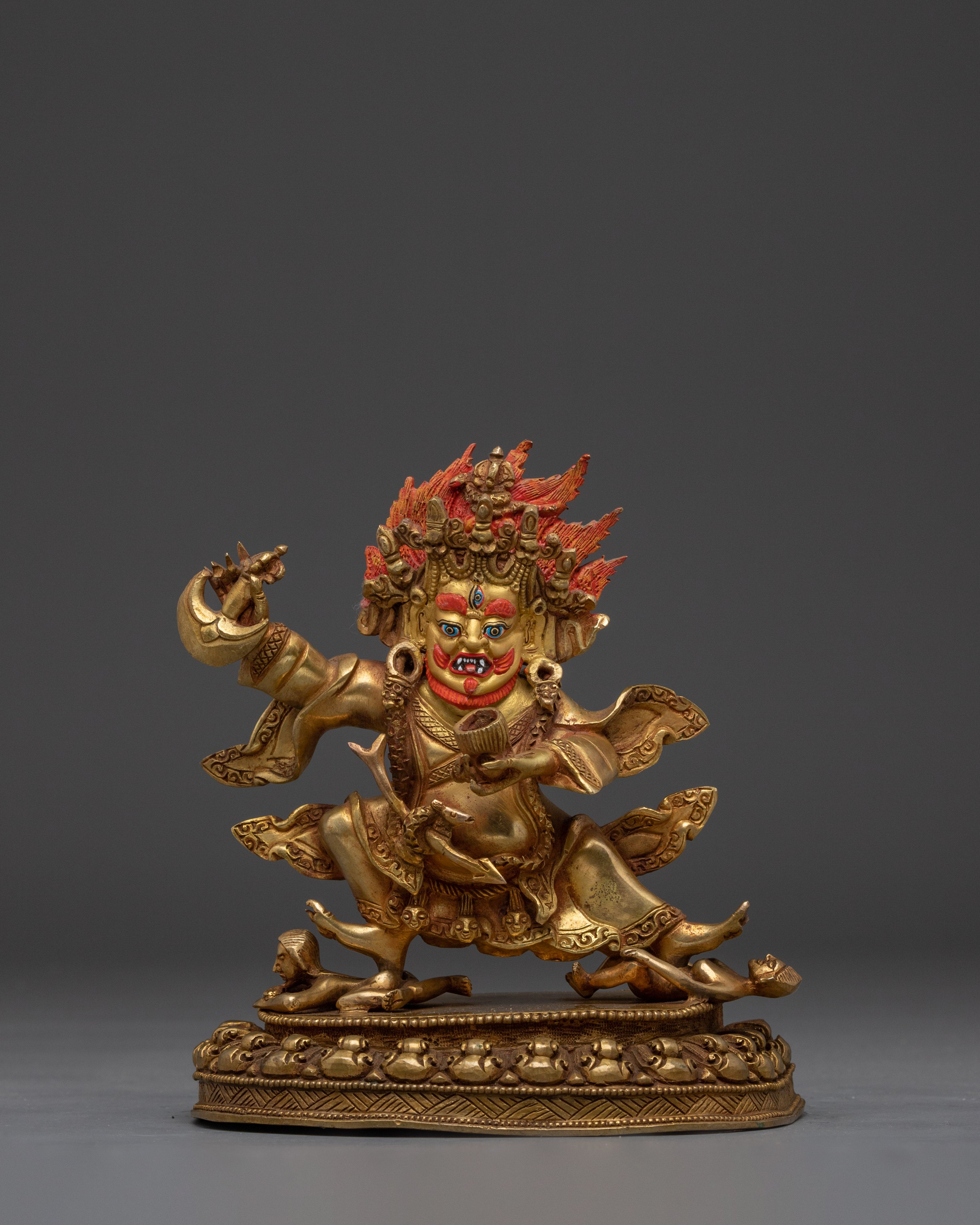Mahakala Bernagchen Statue | Wrathful Protector