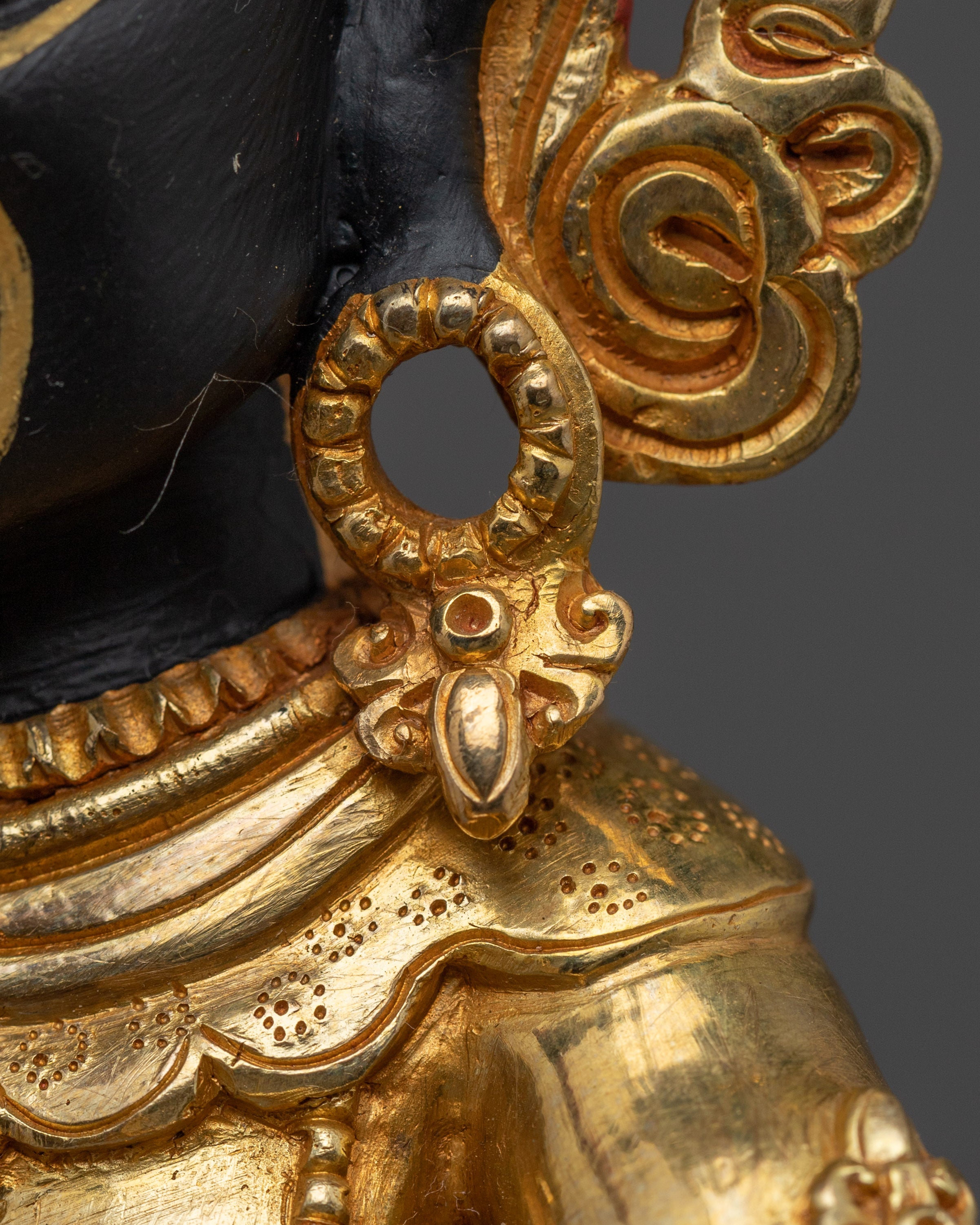 Divine Guardian Zhajilamu Statue | Tibetan Wrathful Deity