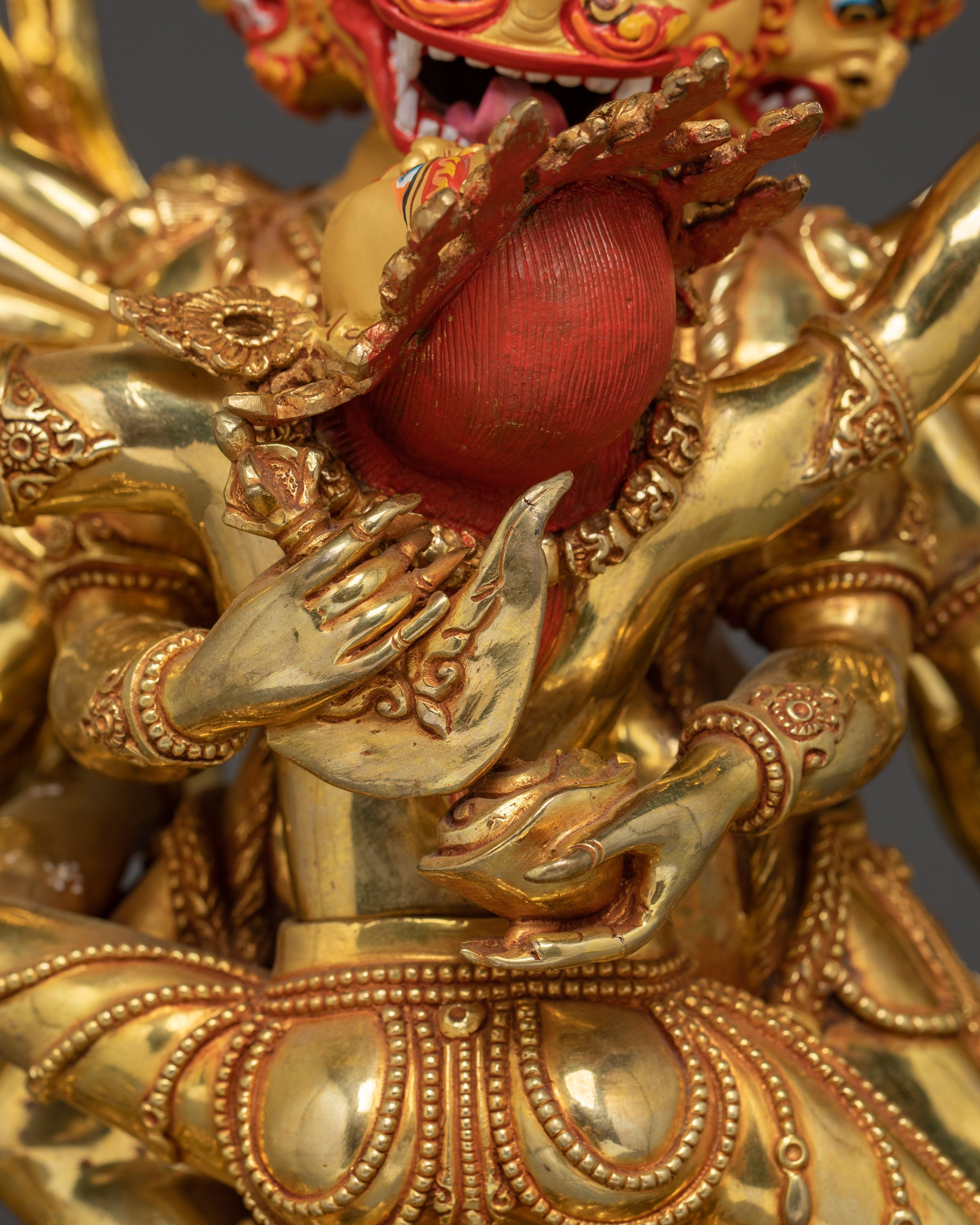 Vajrayana Ritual Artwork of Yamantaka | Tibetan Wrathful Dharma Protector