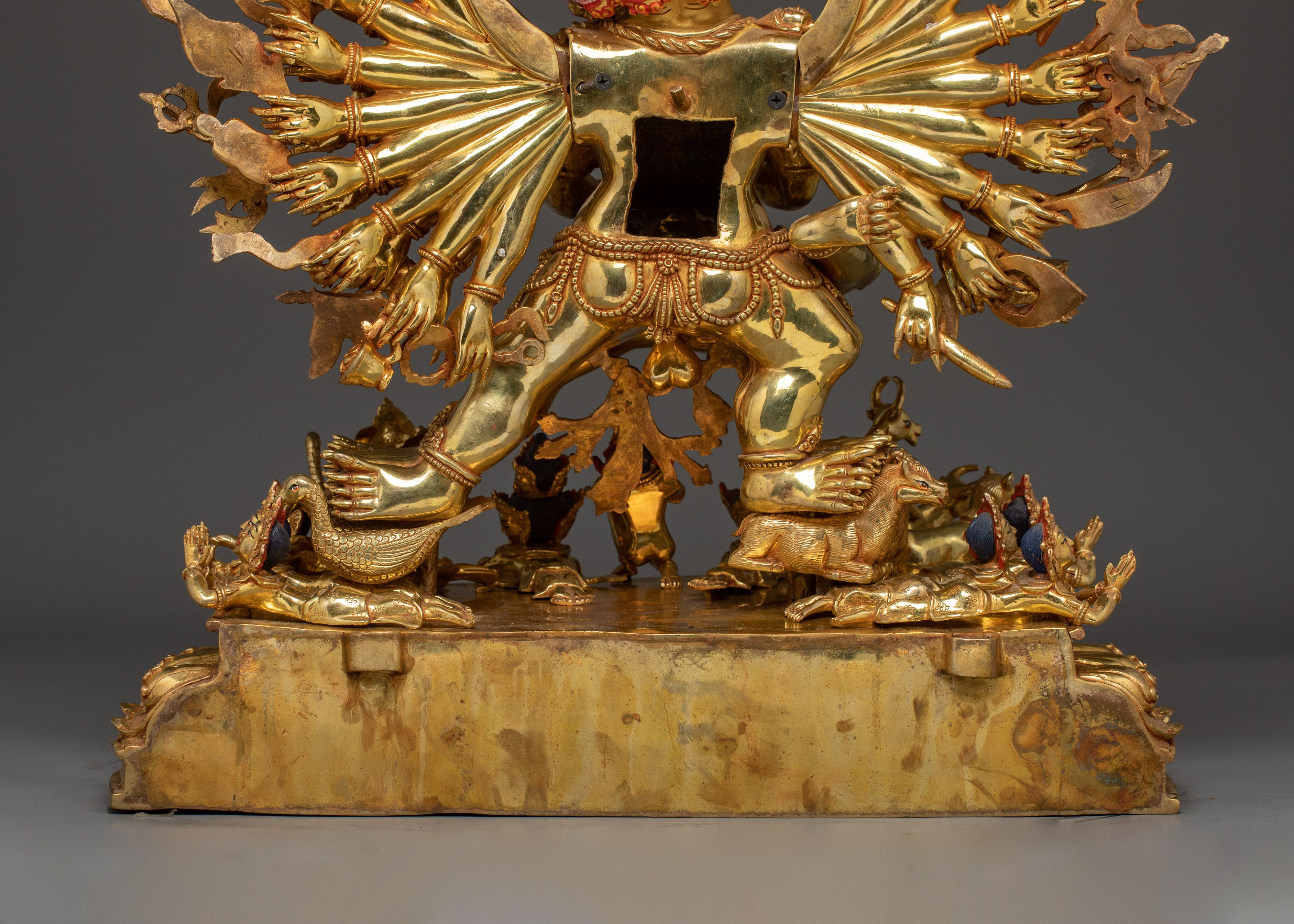 Vajrayana Ritual Artwork of Yamantaka | Tibetan Wrathful Dharma Protector