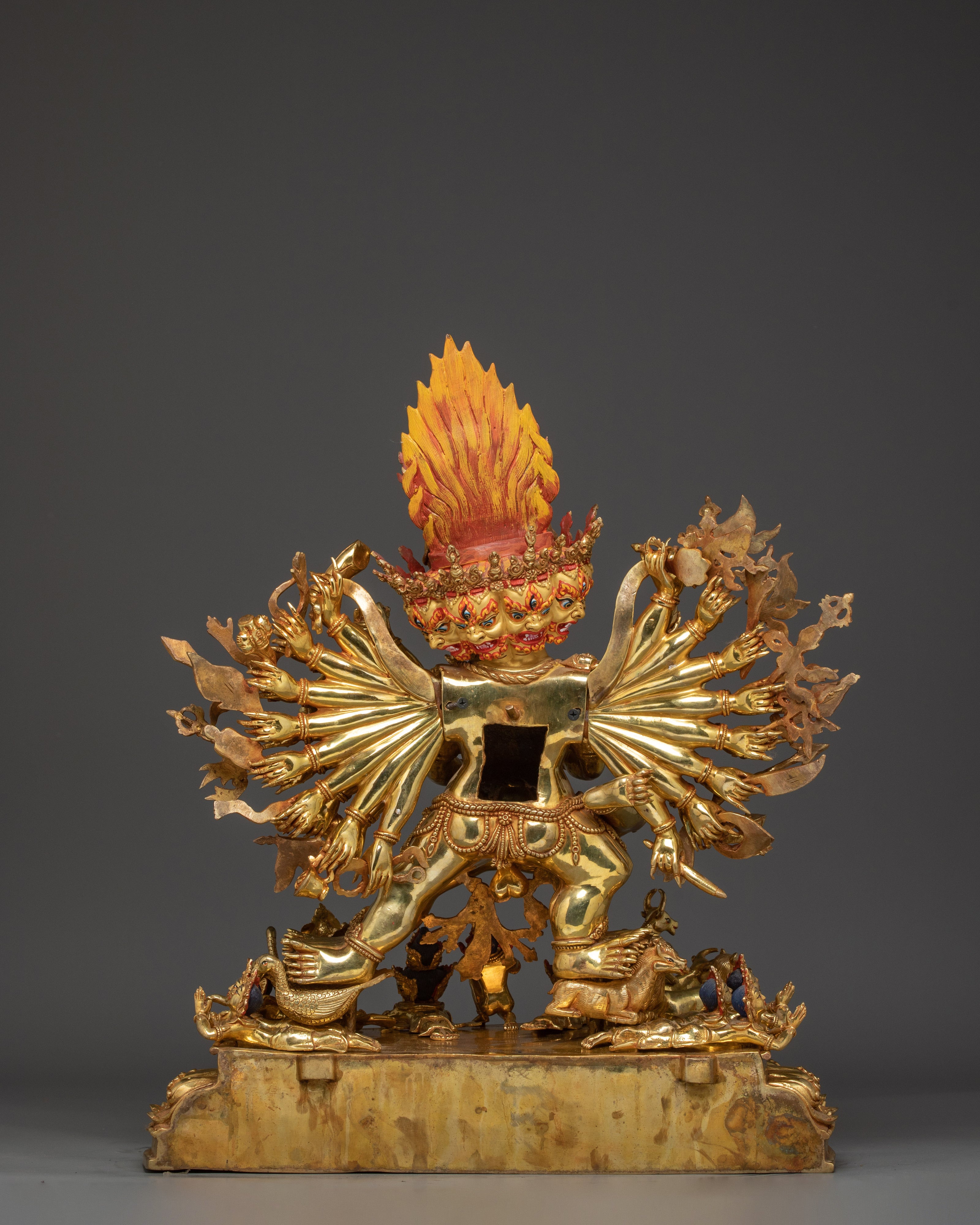 Vajrayana Ritual Artwork of Yamantaka | Tibetan Wrathful Dharma Protector