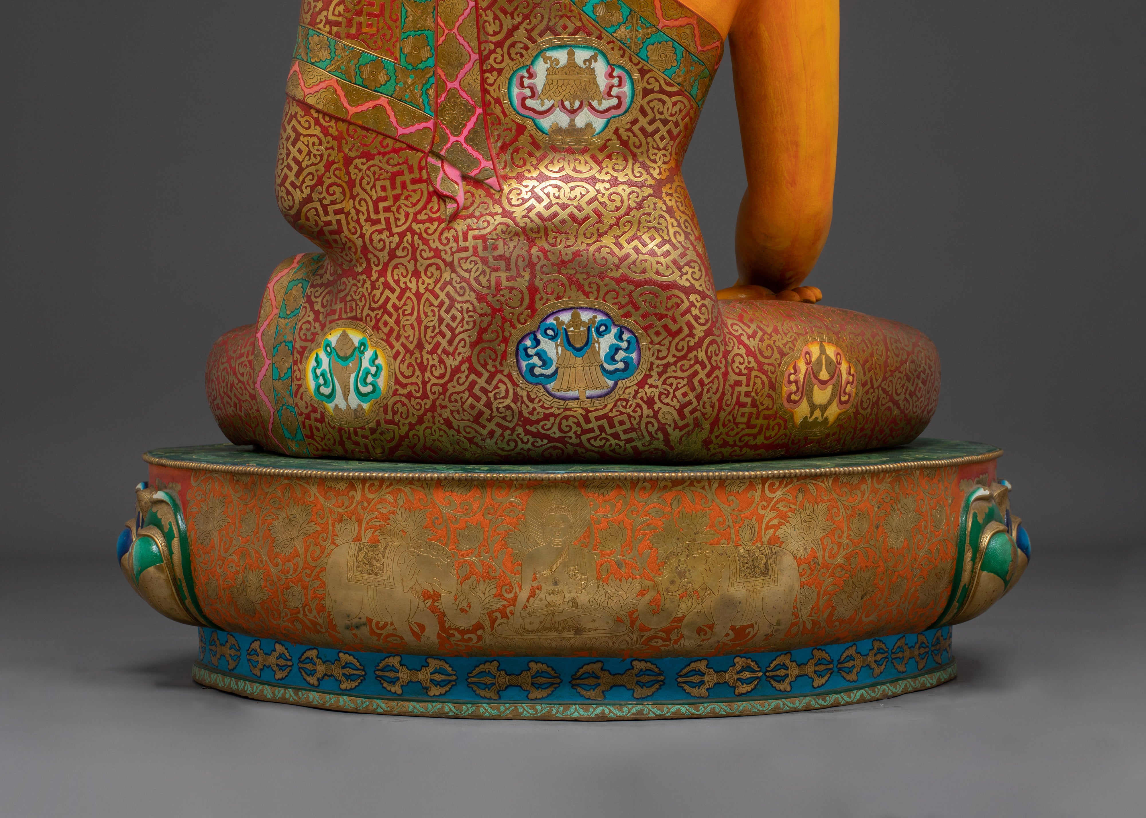 Peaceful Shakyamuni Buddha Artwork | Historical Buddha