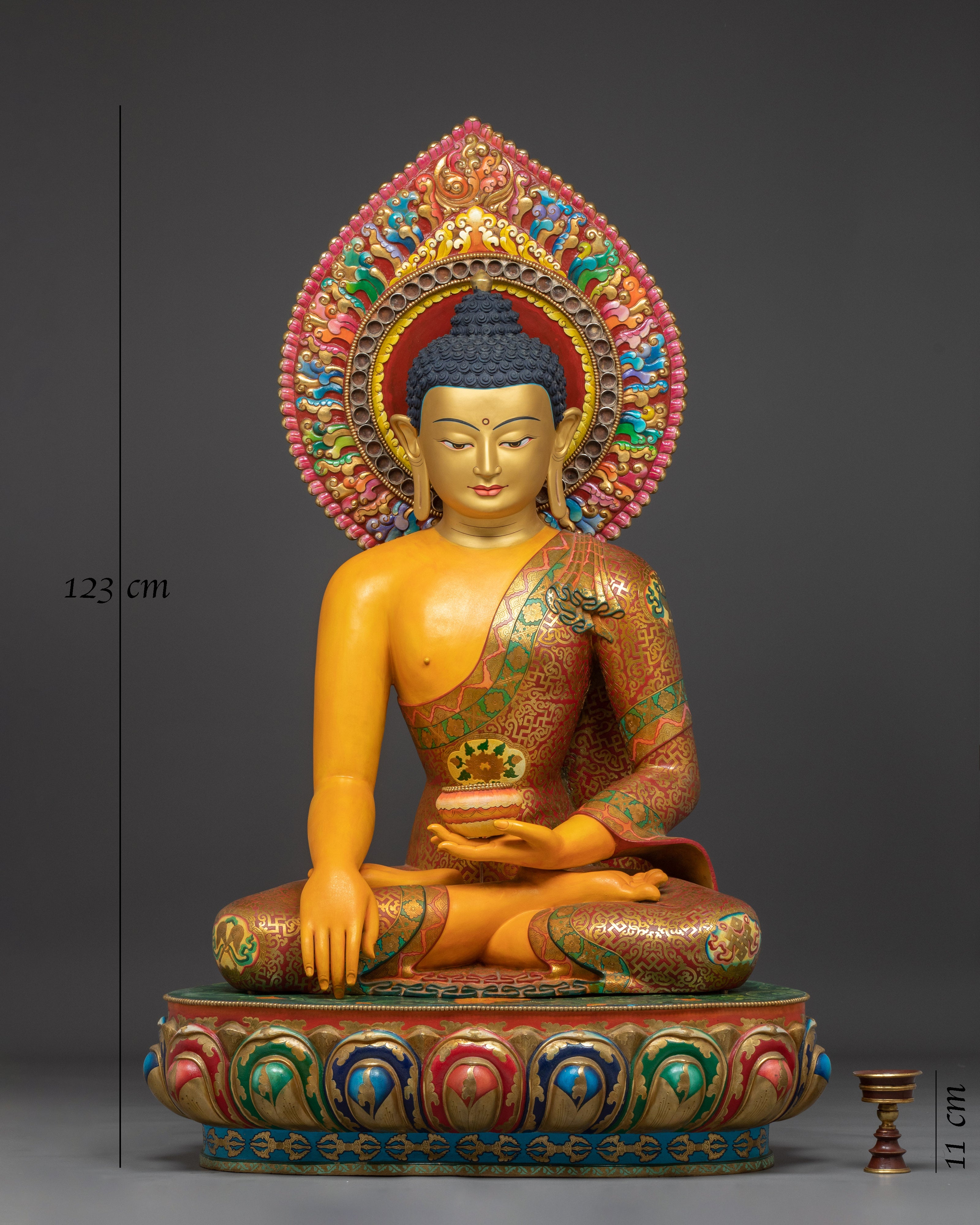 Peaceful Shakyamuni Buddha Artwork | Historical Buddha