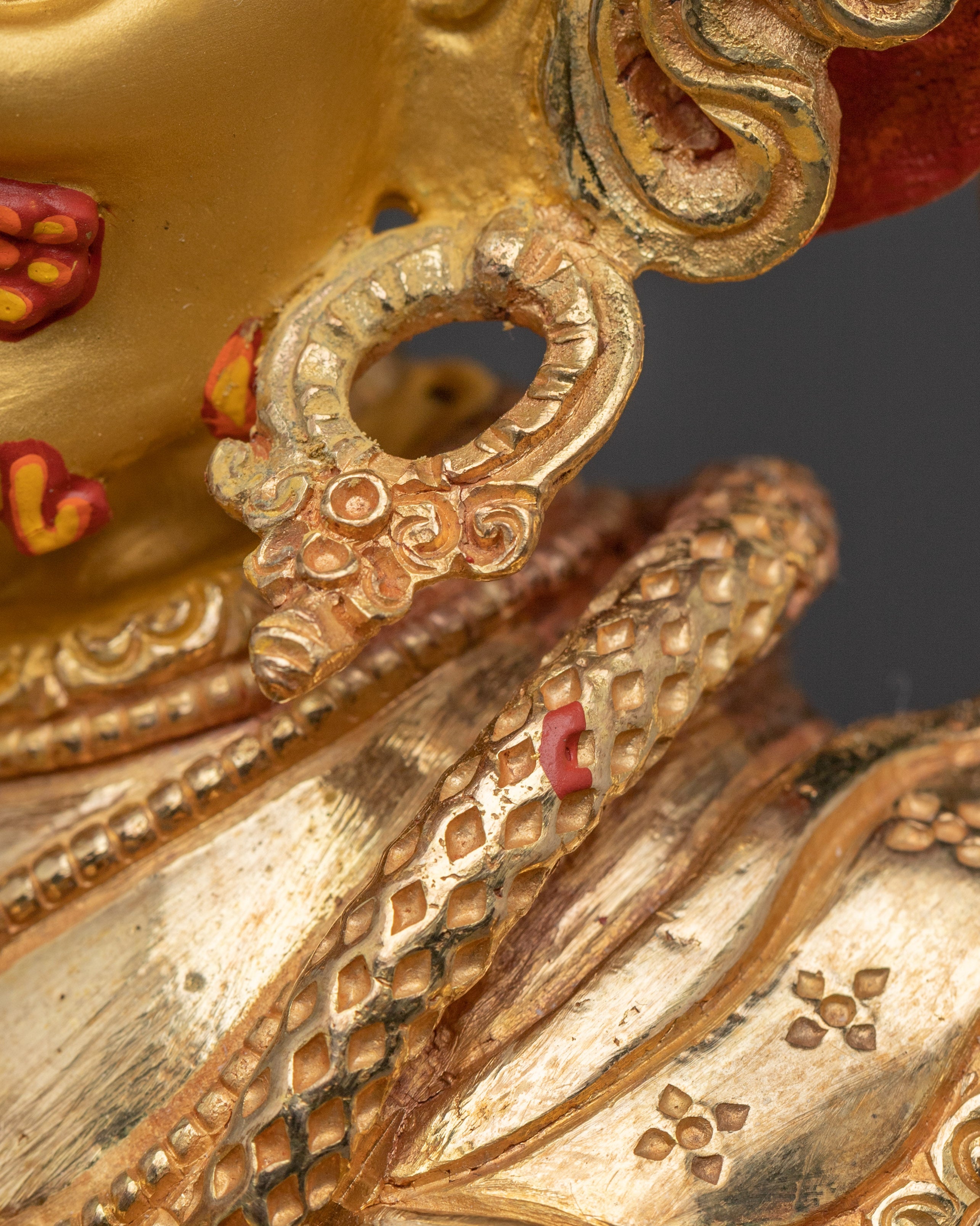 Buddhist Guardian Four Armed Vajrapani | Wrathful Protector Deity