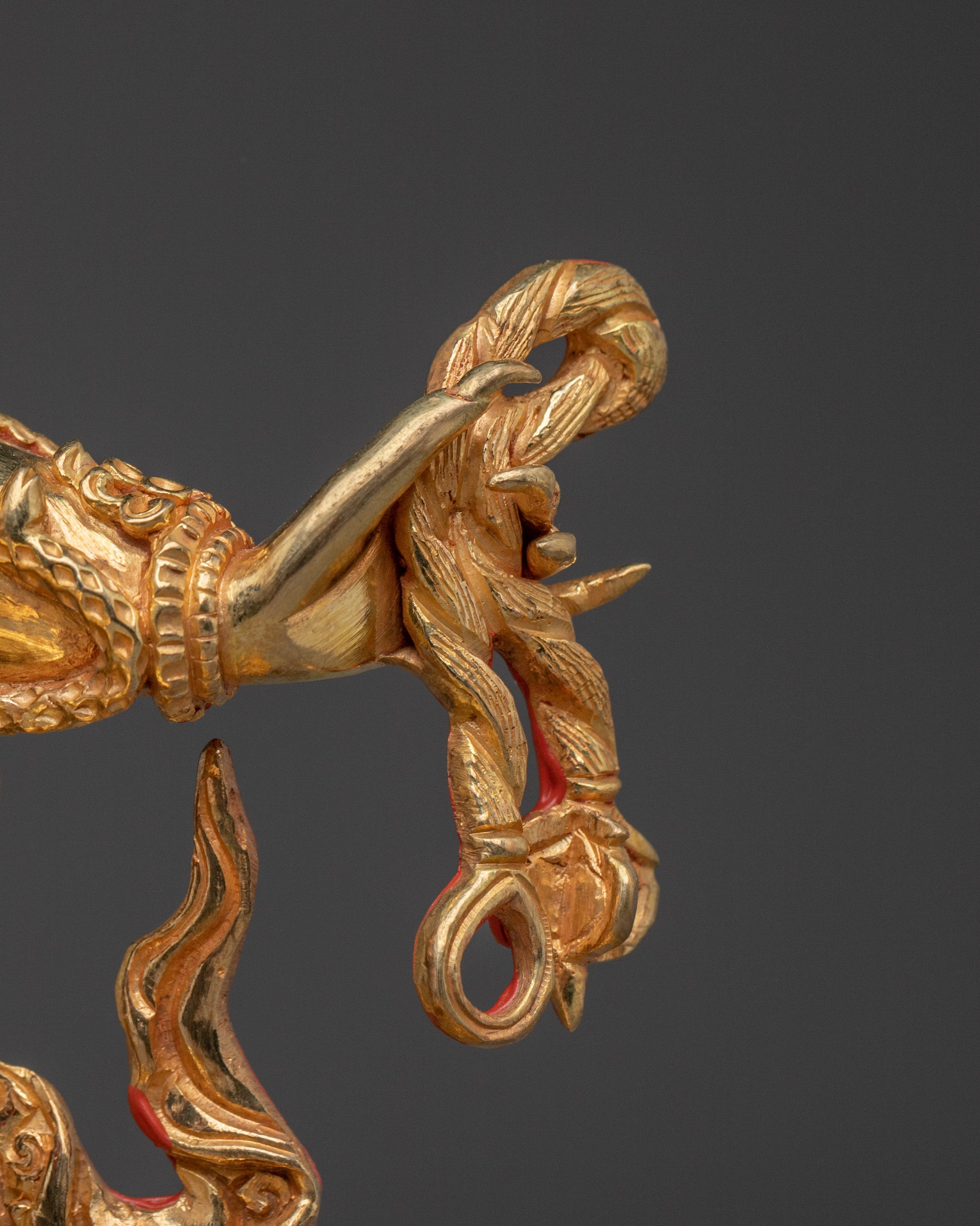 Buddhist Guardian Four Armed Vajrapani | Wrathful Protector Deity