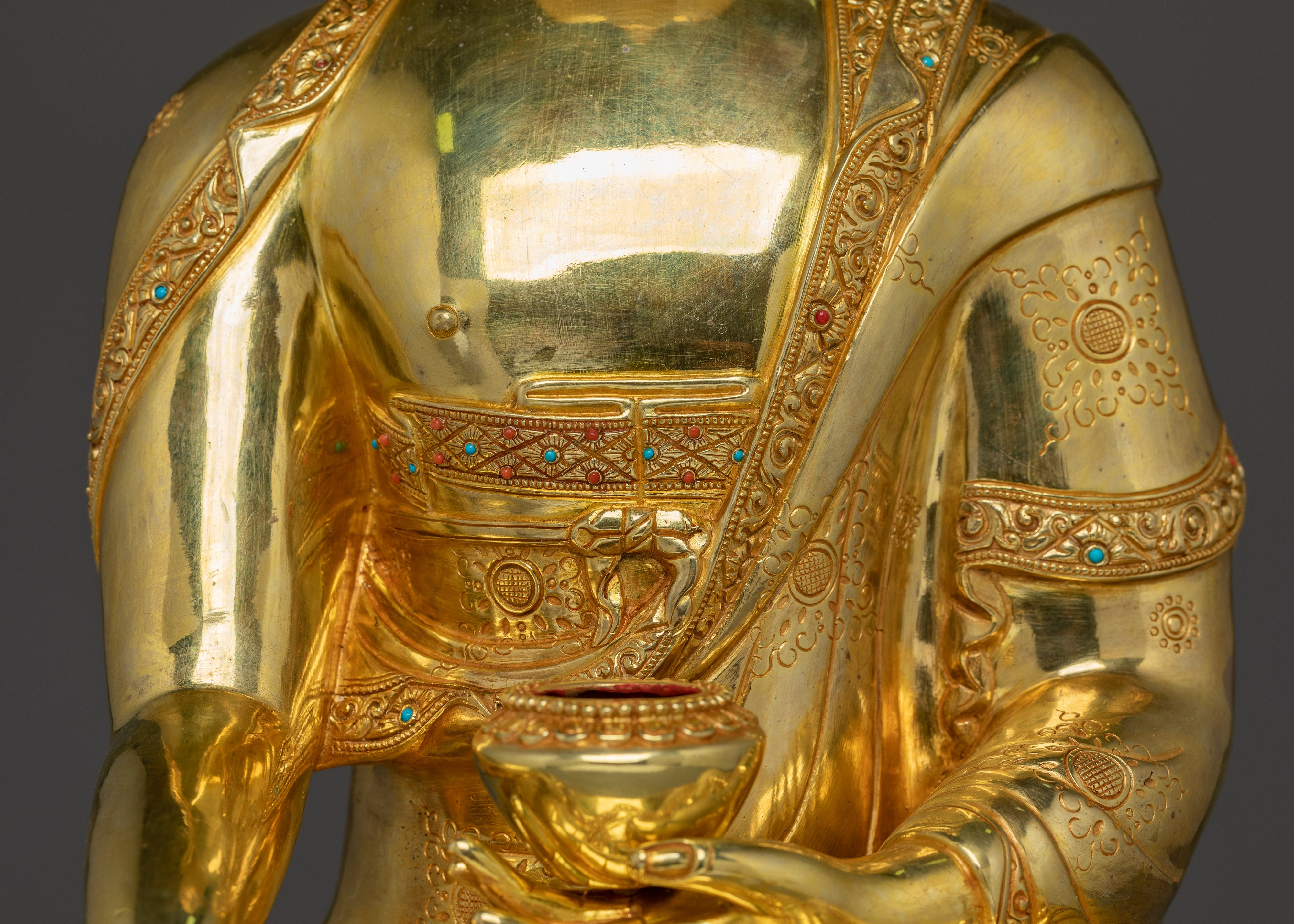 Shakyamuni Buddha Icon Statue | Gautama Buddha - Founder of Buddhism