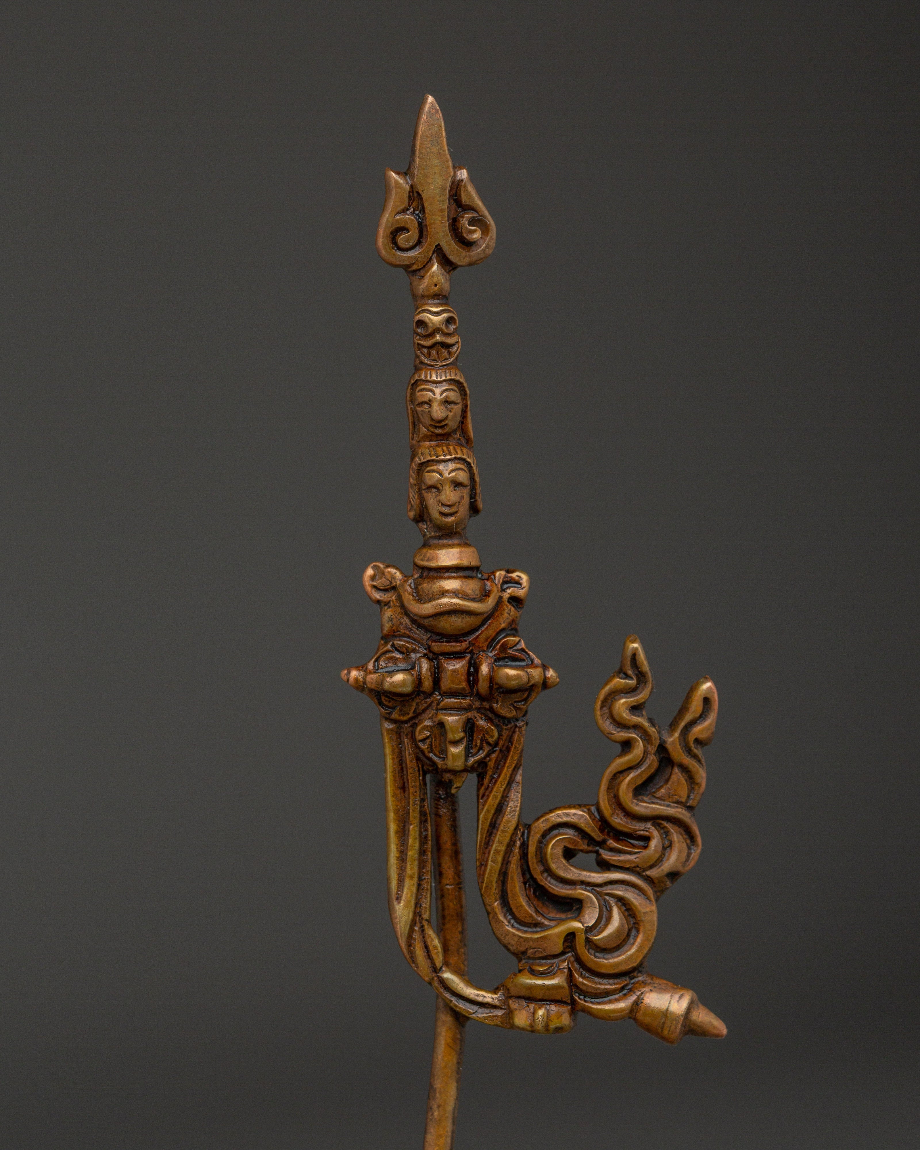 Oxidized Precious Guru Rinpoche | Himalayan Padmasambhava Artwork