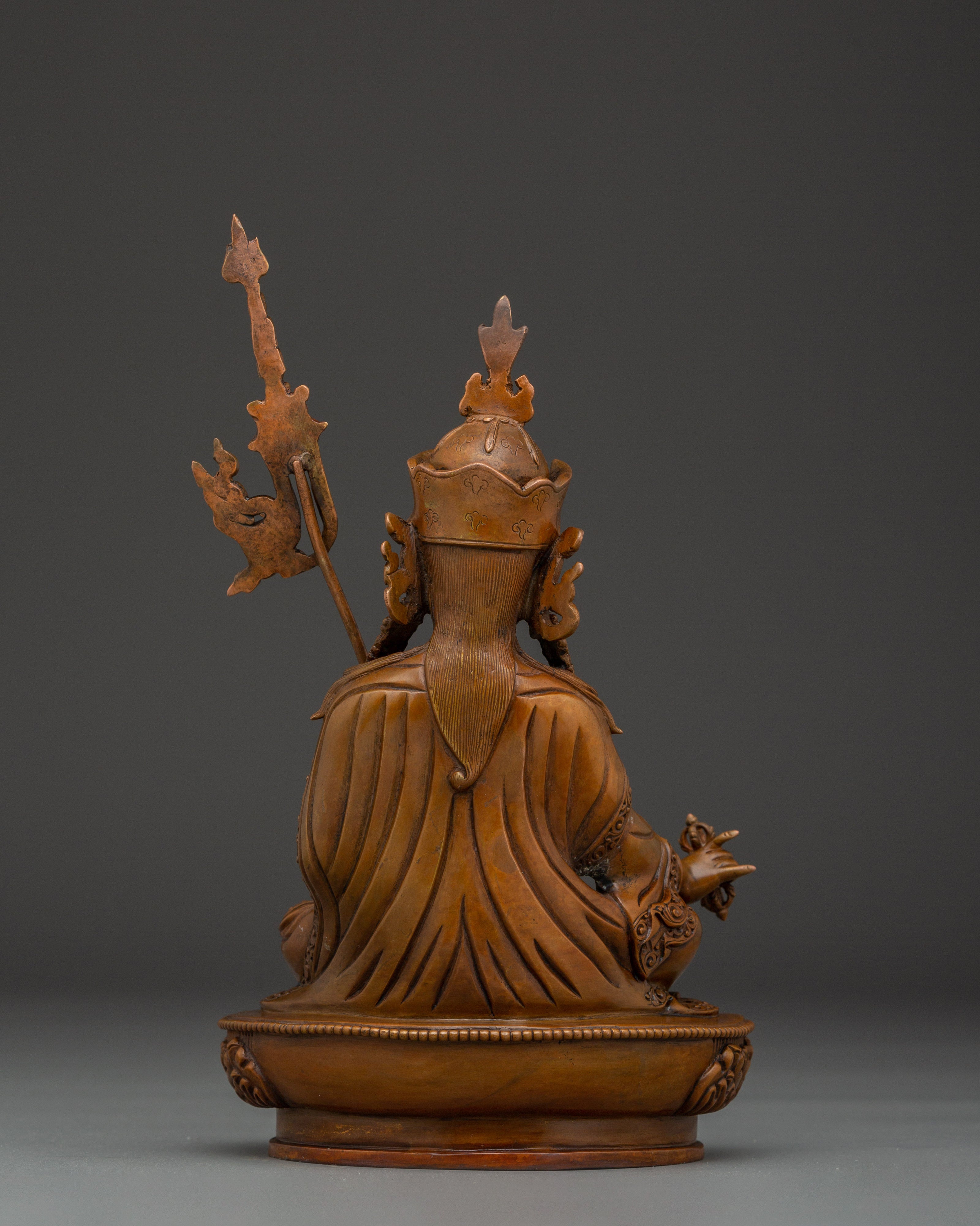 Oxidized Precious Guru Rinpoche | Himalayan Padmasambhava Artwork