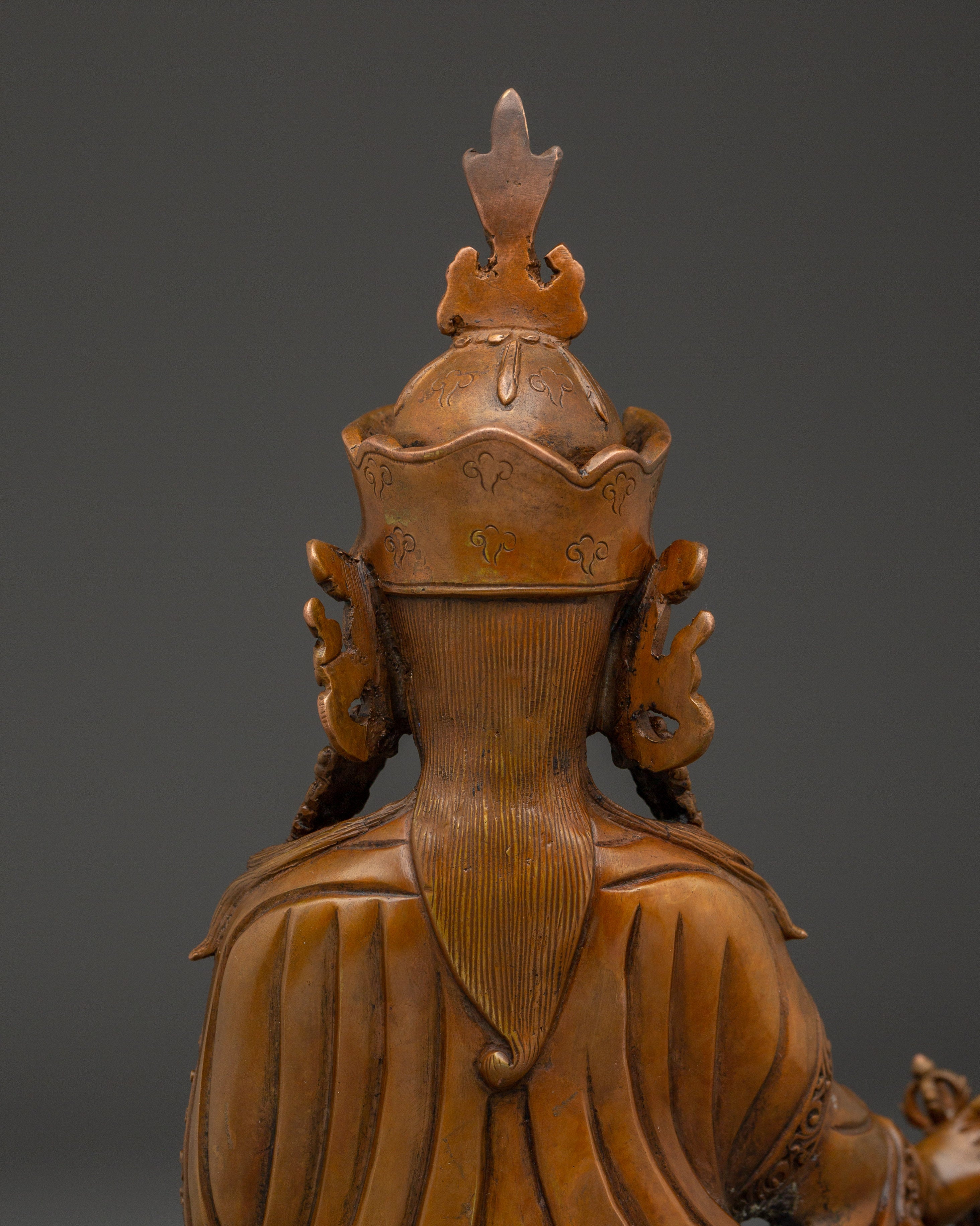 Oxidized Precious Guru Rinpoche | Himalayan Padmasambhava Artwork