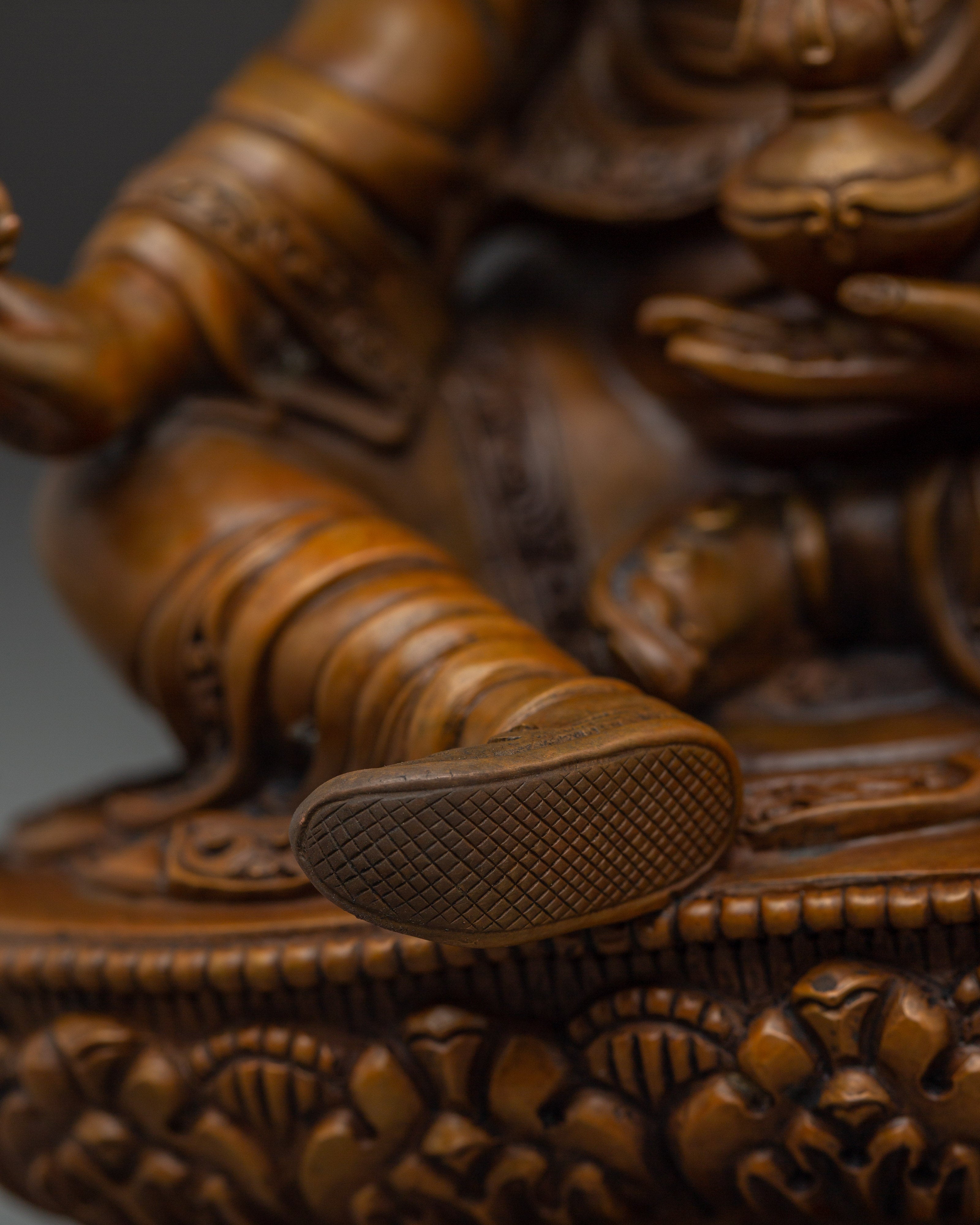 Oxidized Precious Guru Rinpoche | Himalayan Padmasambhava Artwork