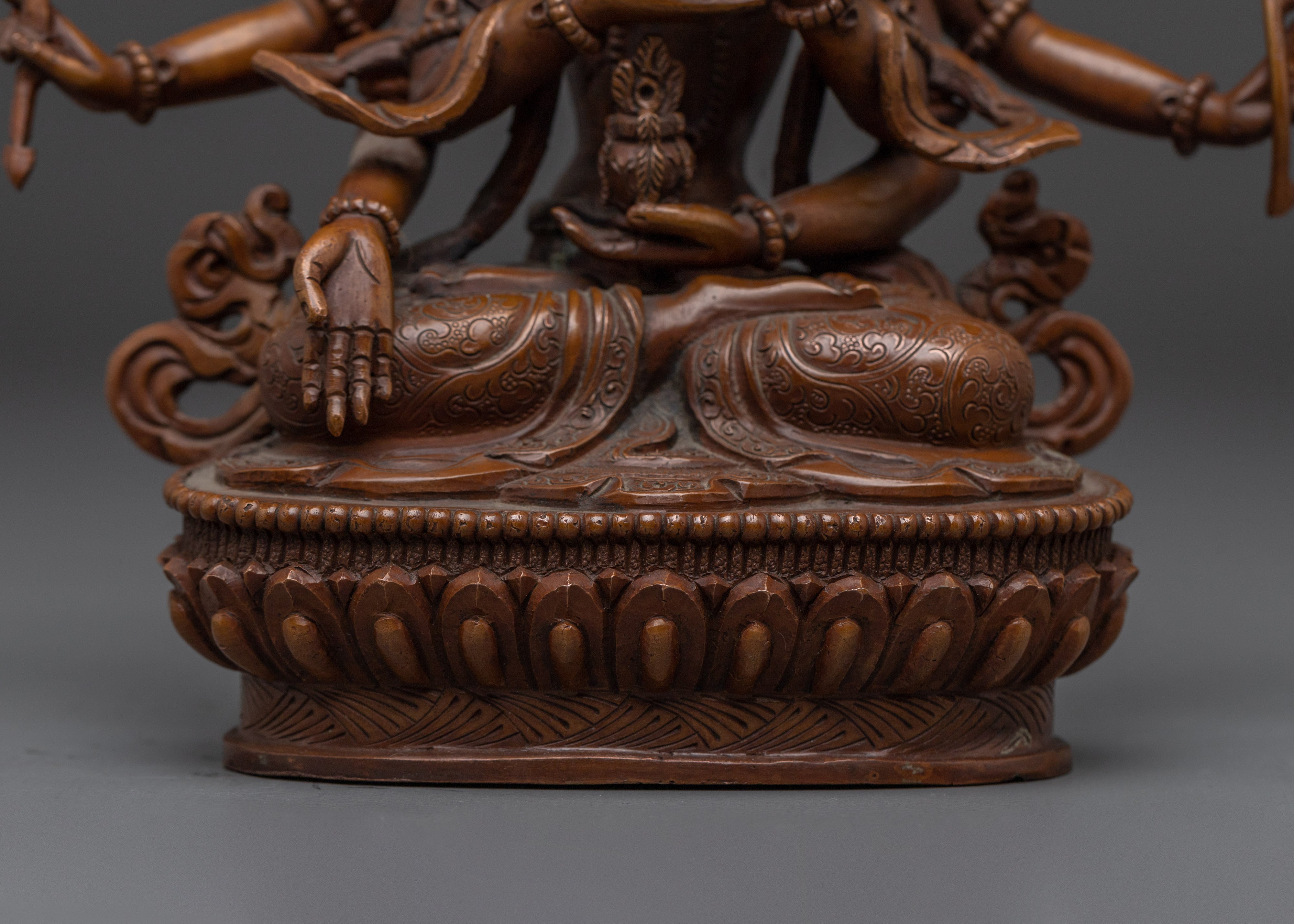 Oxidized Namgyalma Statue | Himalayan Ushnishavijaya Artwork