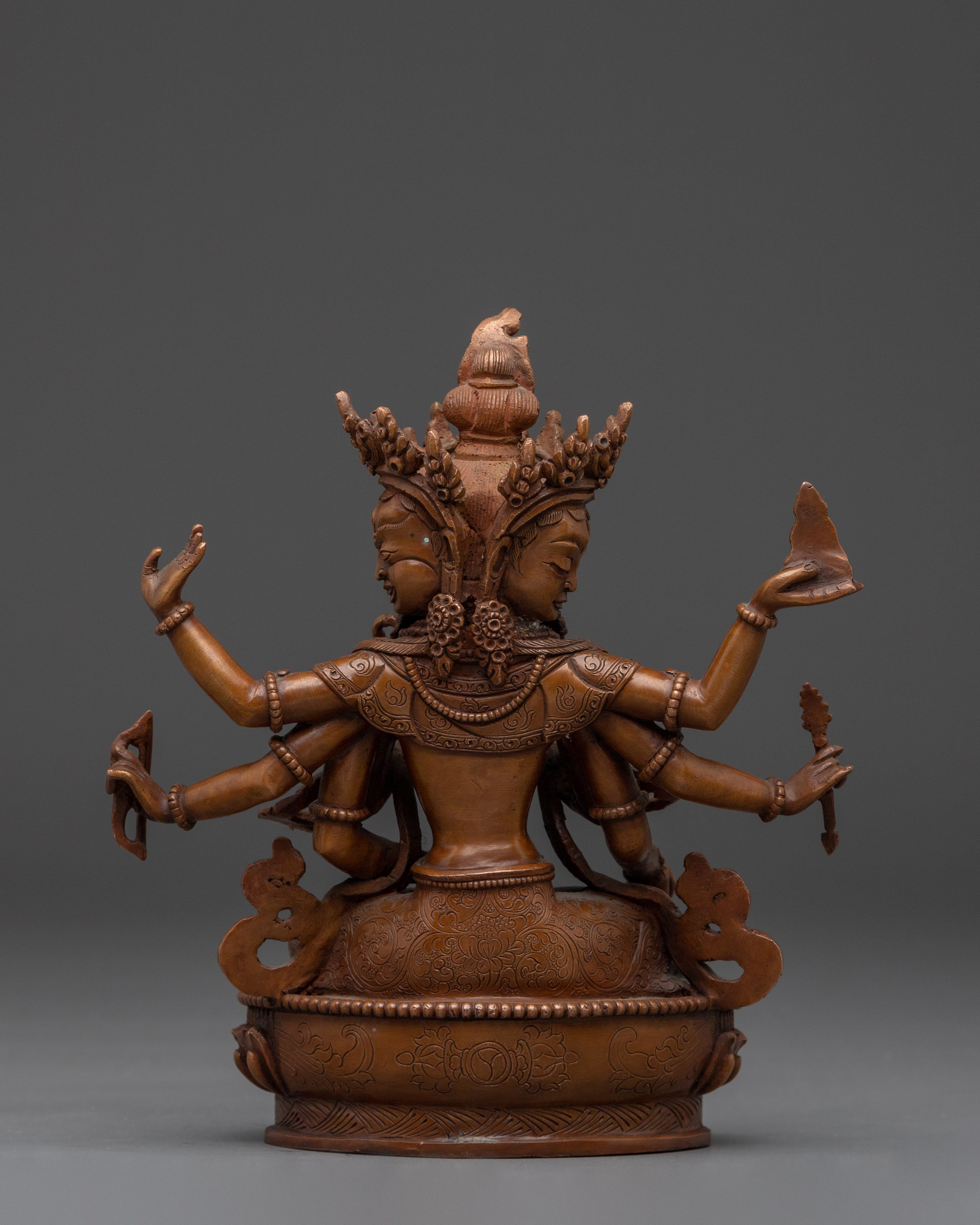 Oxidized Namgyalma Statue | Himalayan Ushnishavijaya Artwork